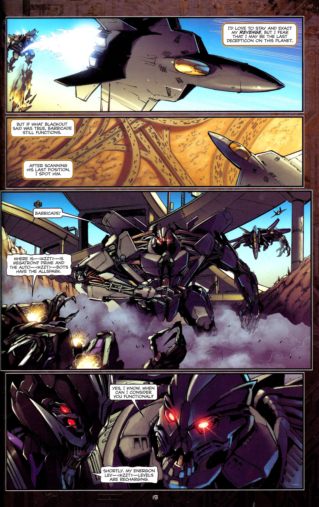 Read online Transformers: The Reign of Starscream comic -  Issue #1 - 22