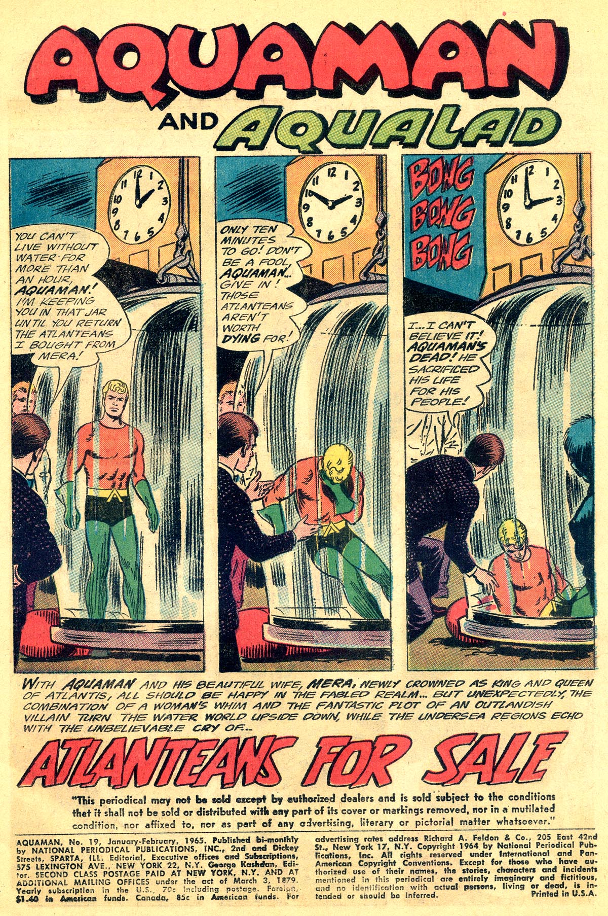 Read online Aquaman (1962) comic -  Issue #19 - 3