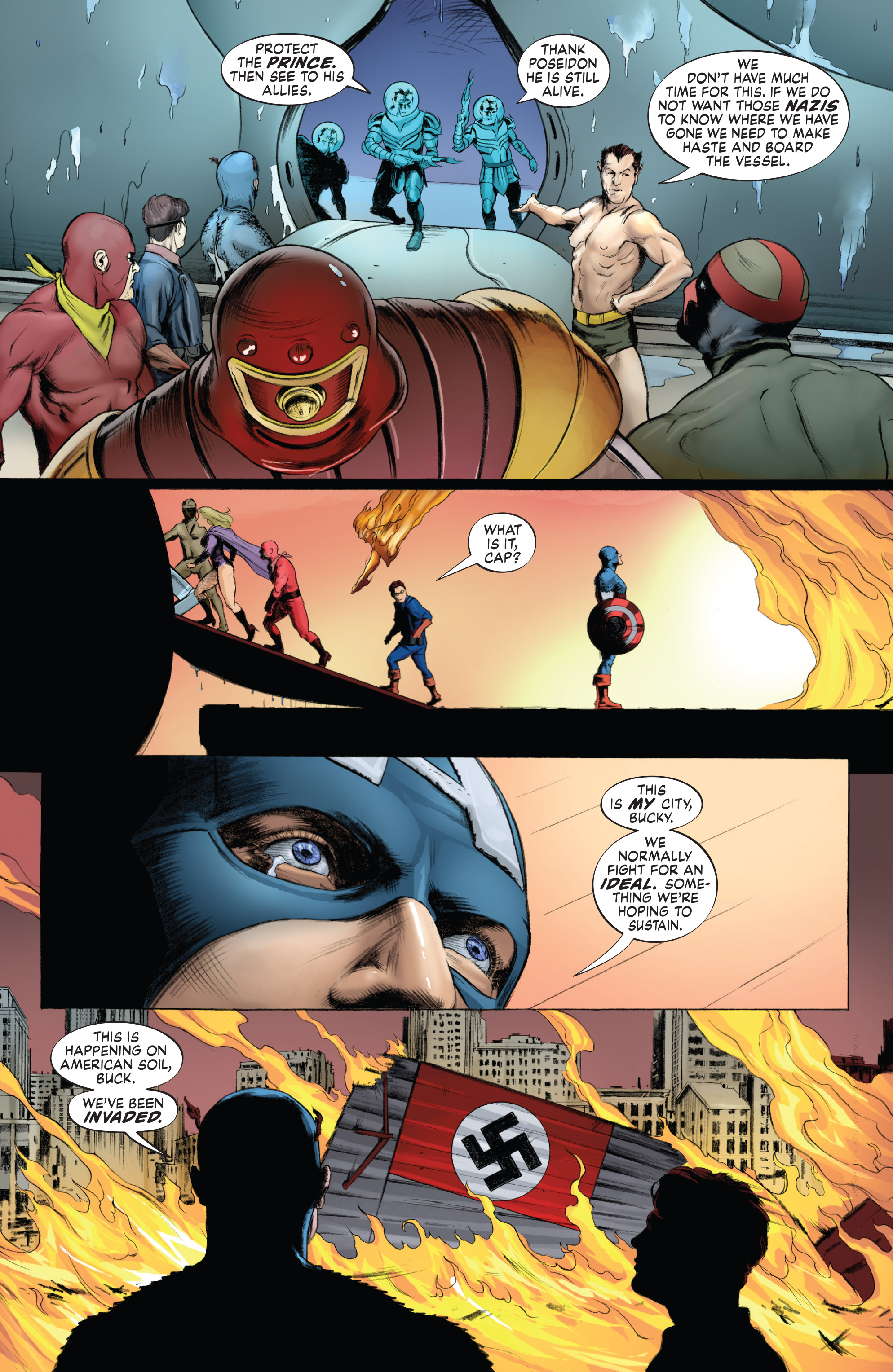 Read online Avengers/Invaders comic -  Issue #9 - 18
