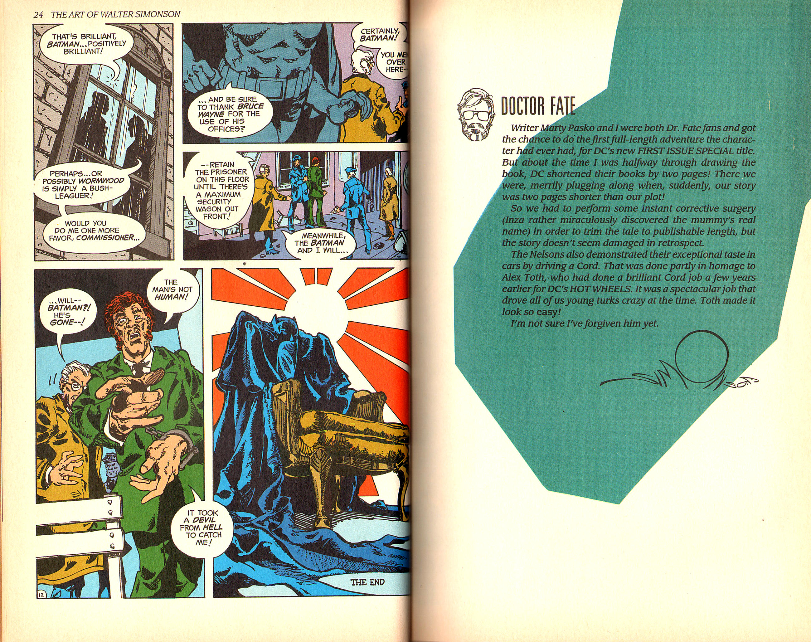 Read online The Art of Walter Simonson comic -  Issue # TPB - 14