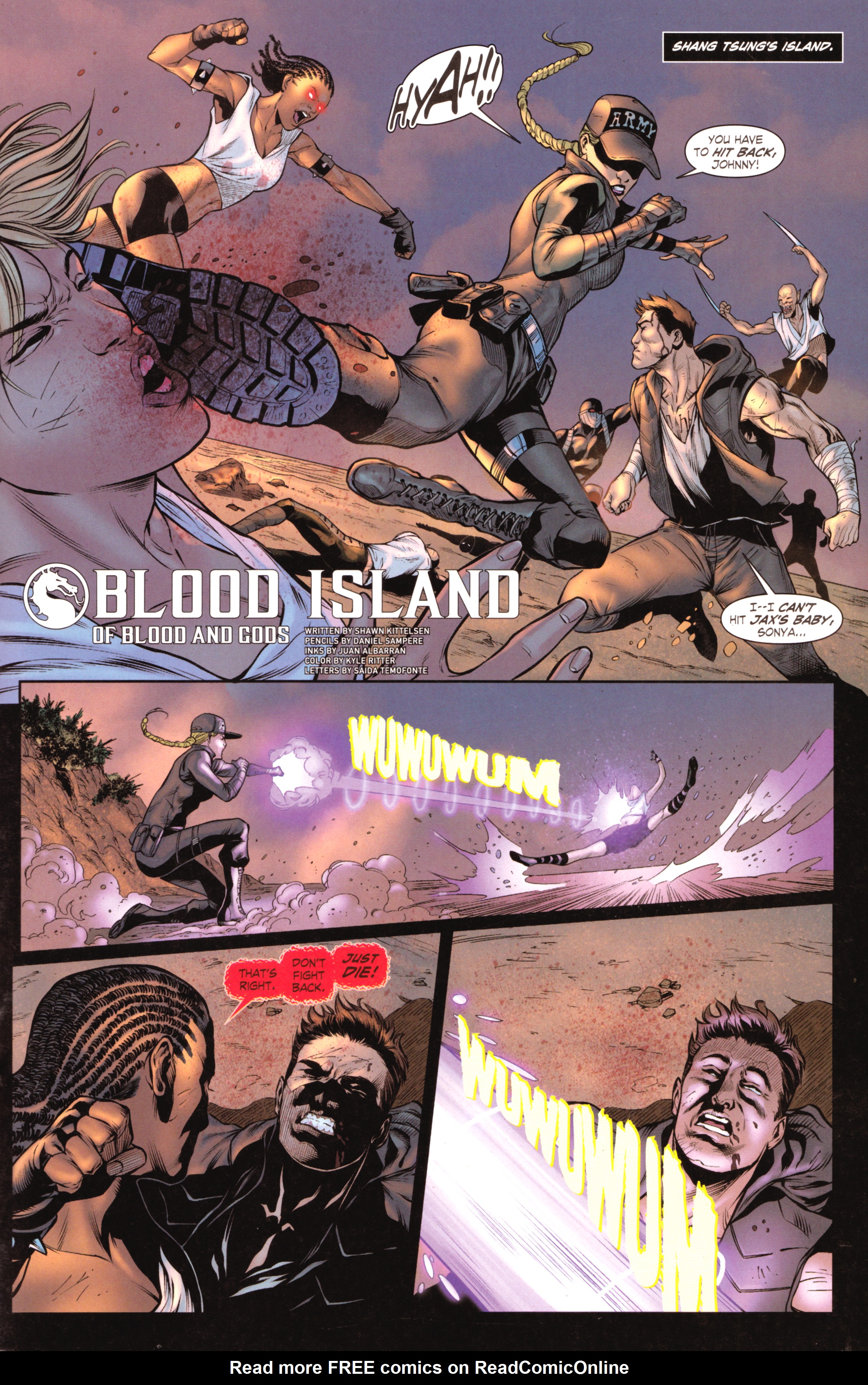 Read online Mortal Kombat X [II] comic -  Issue #9 - 27