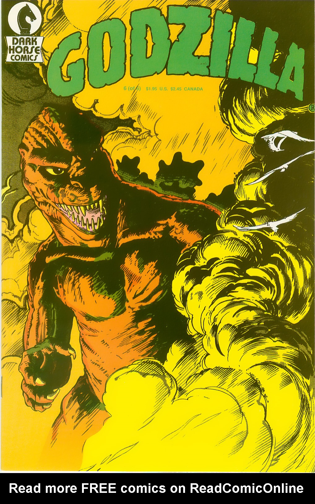 Read online Godzilla (1988) comic -  Issue #6 - 1