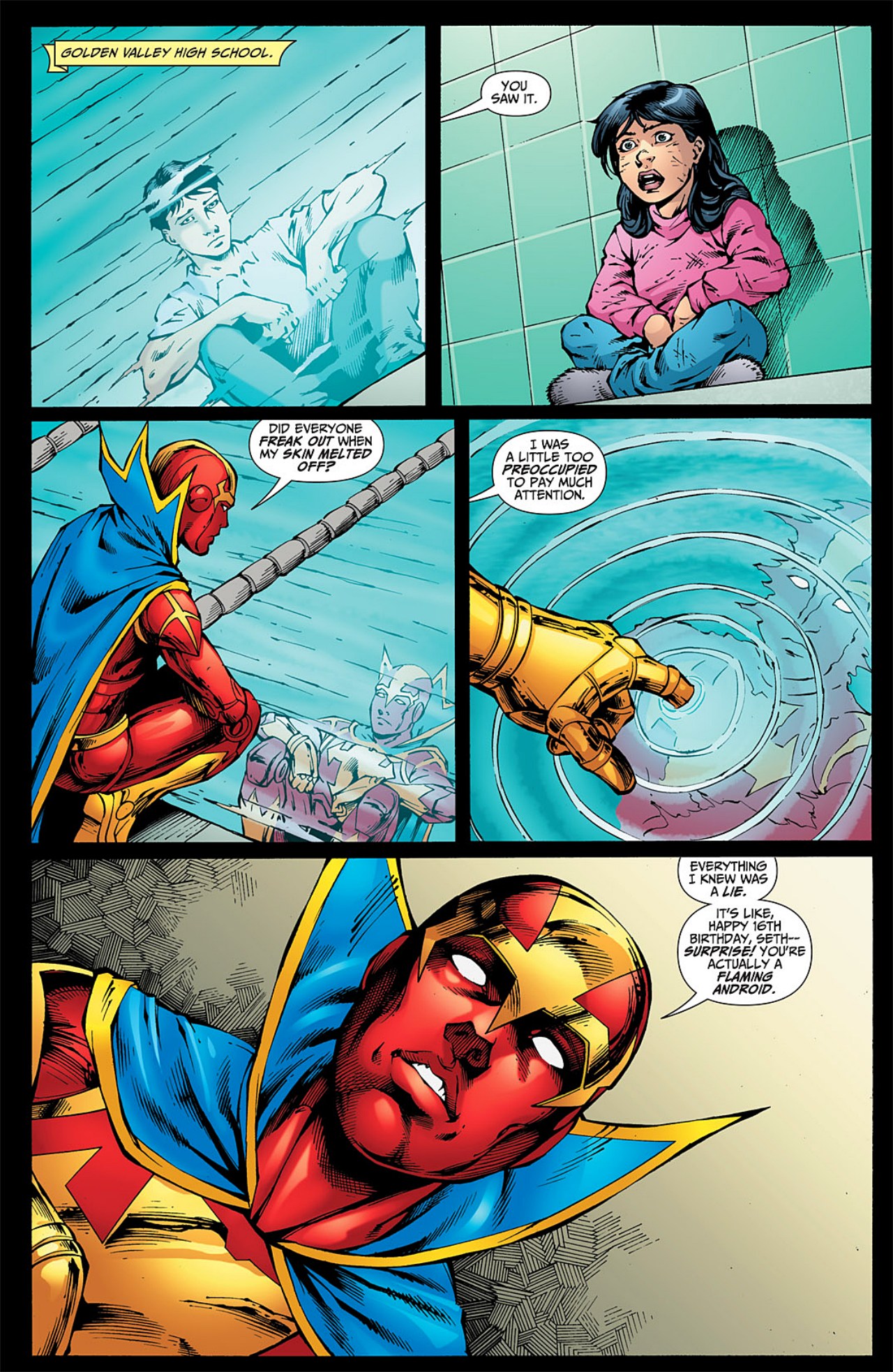 Read online Red Tornado (2009) comic -  Issue #6 - 6