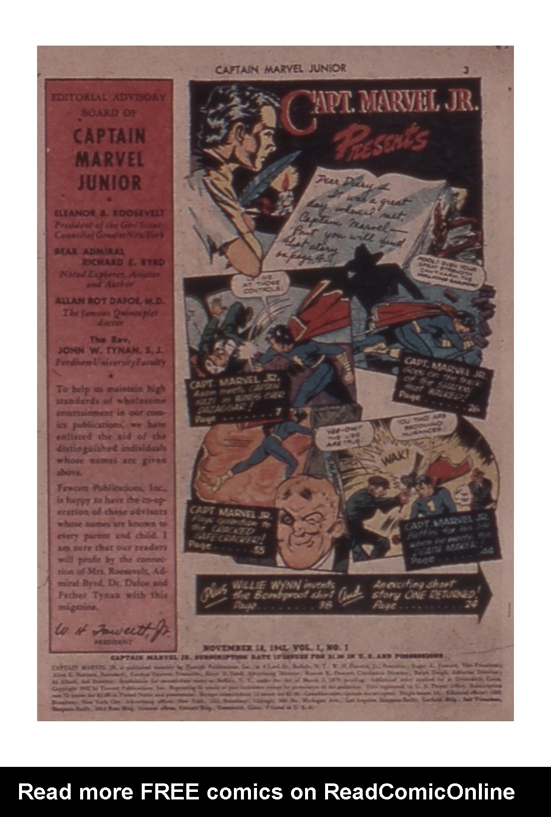 Read online Captain Marvel, Jr. comic -  Issue #1 - 3