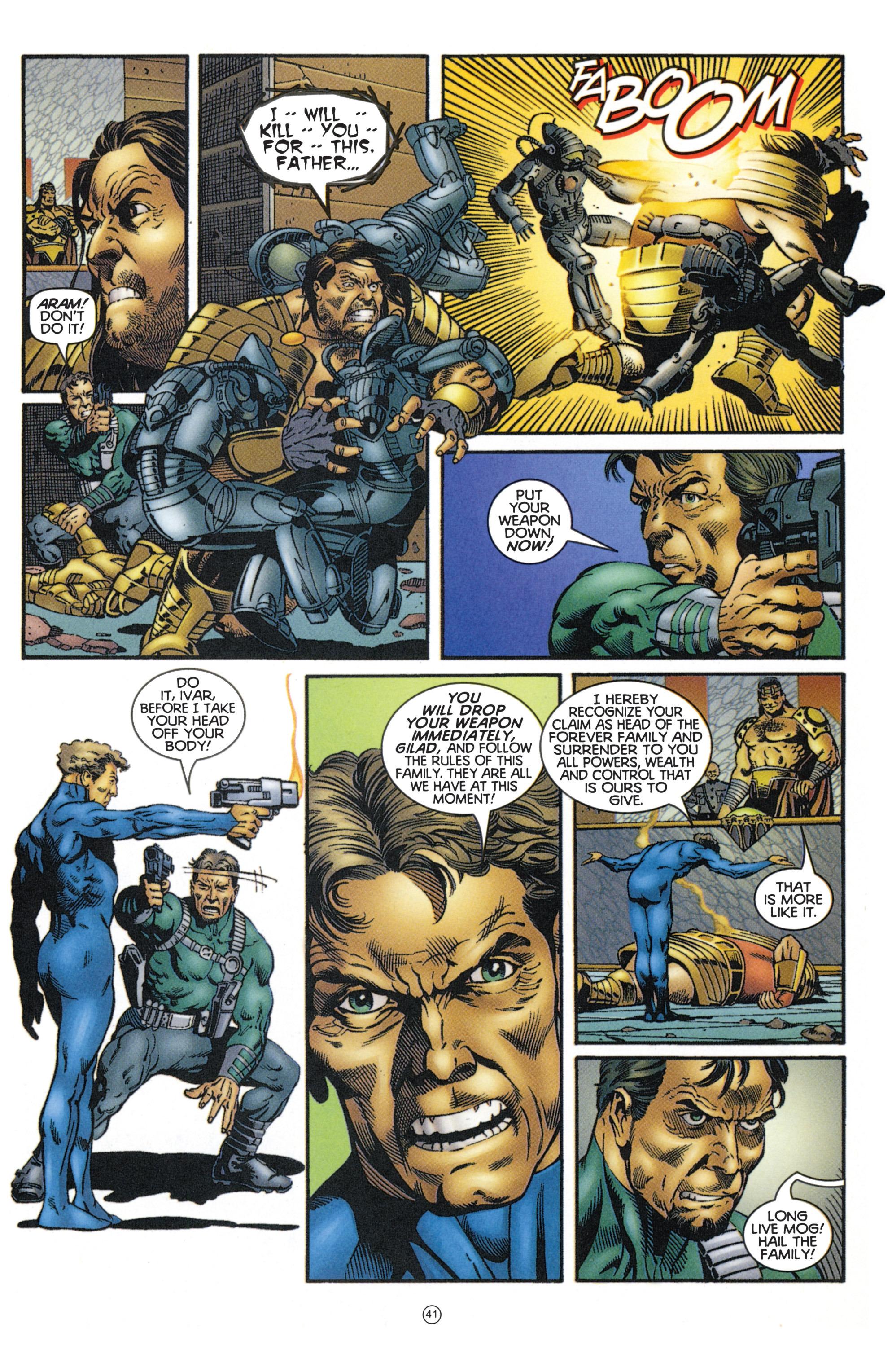 Read online Eternal Warriors comic -  Issue # Issue Mog - 36