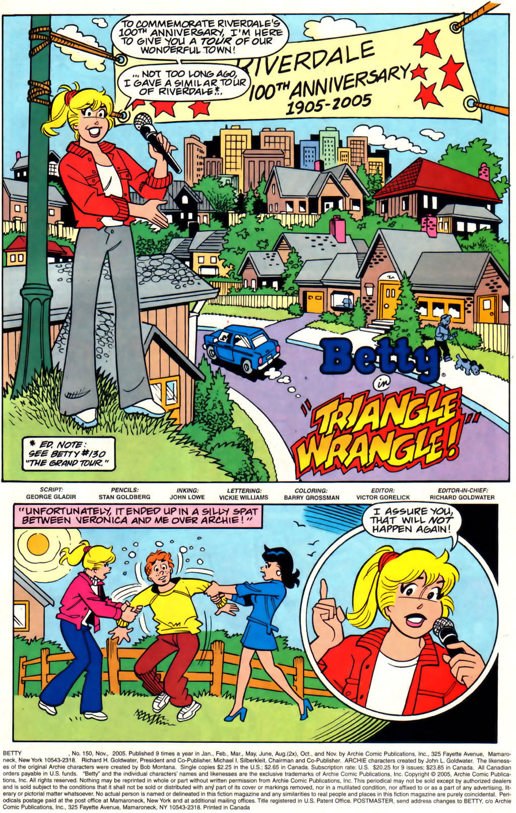 Read online Betty comic -  Issue #150 - 2