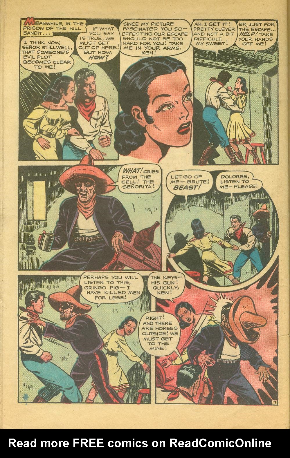 Read online Cowgirl Romances (1950) comic -  Issue #2 - 45