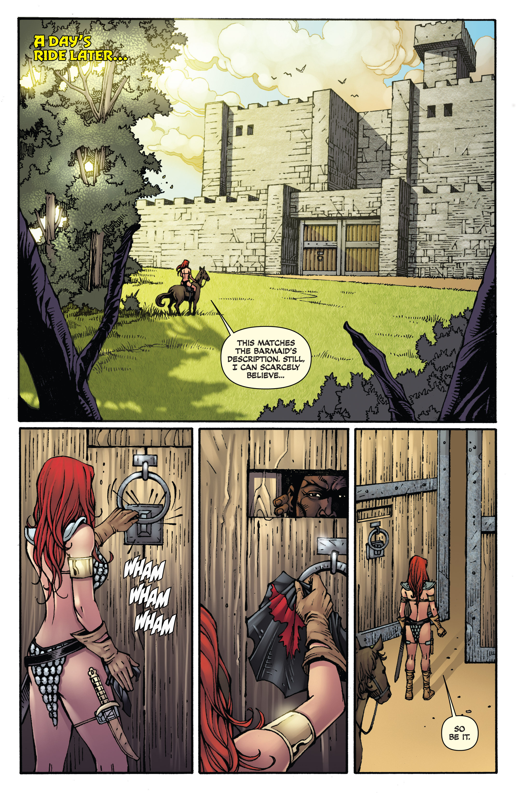 Read online Red Sonja: Sanctuary comic -  Issue # Full - 4