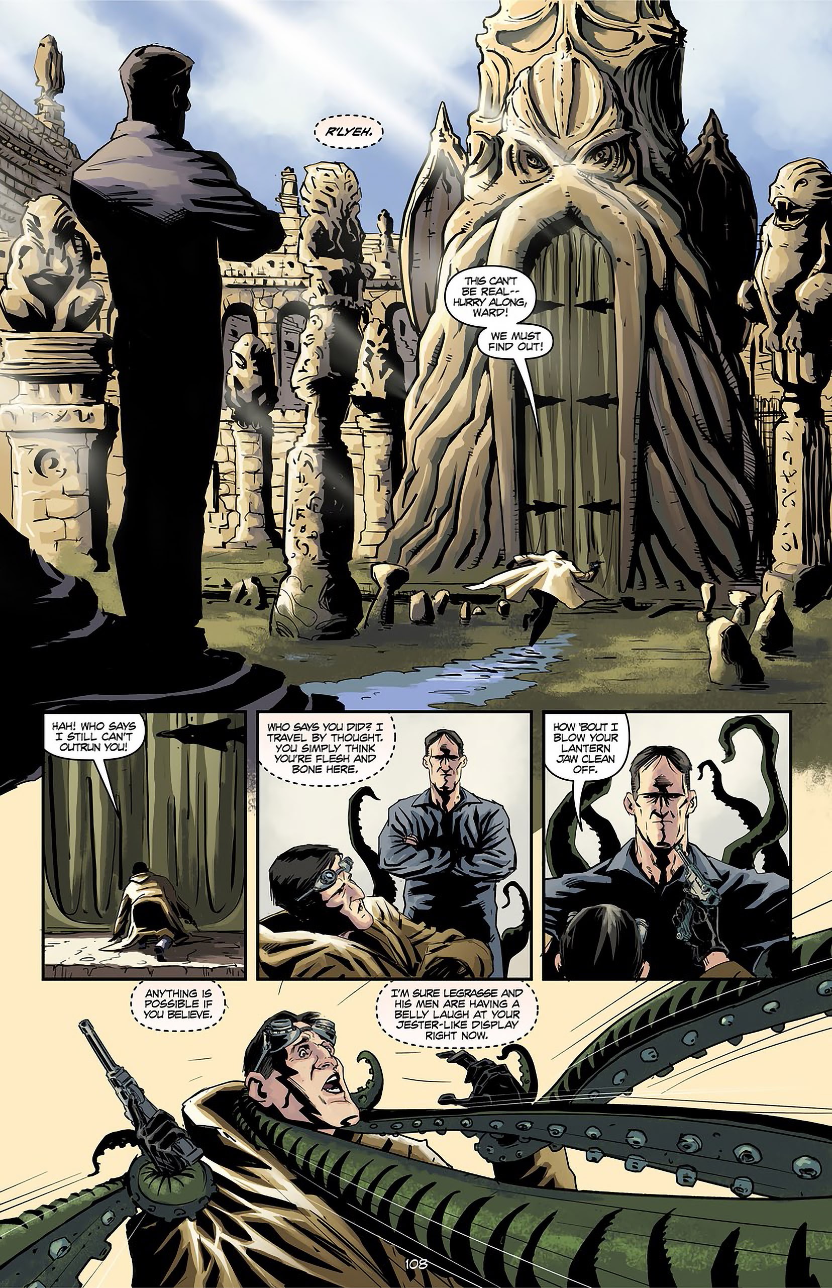 Read online Lovecraft P.I. - The Curious Case of ReAnimator comic -  Issue # TPB - 108