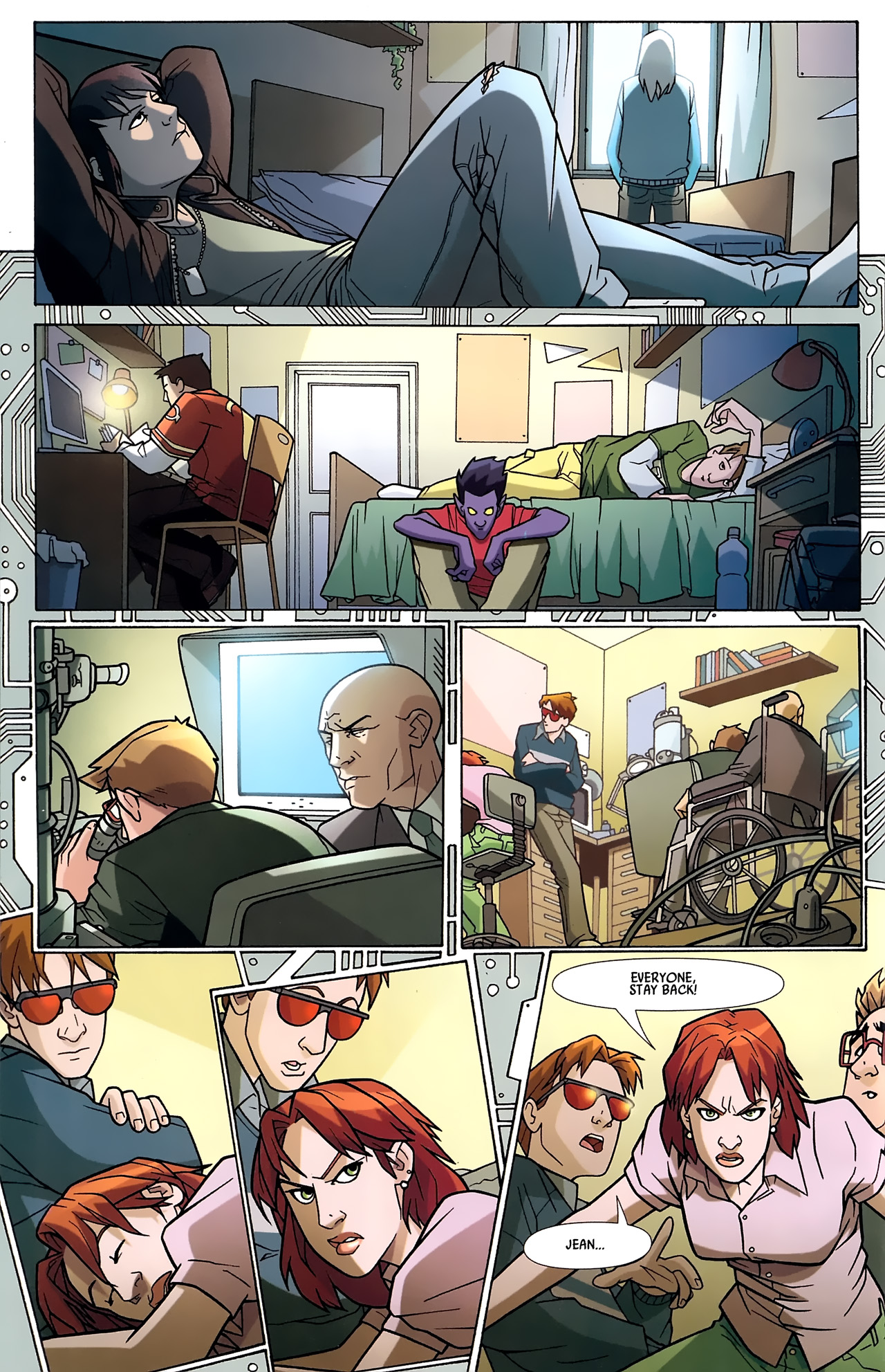 Read online X-Campus comic -  Issue #4 - 11