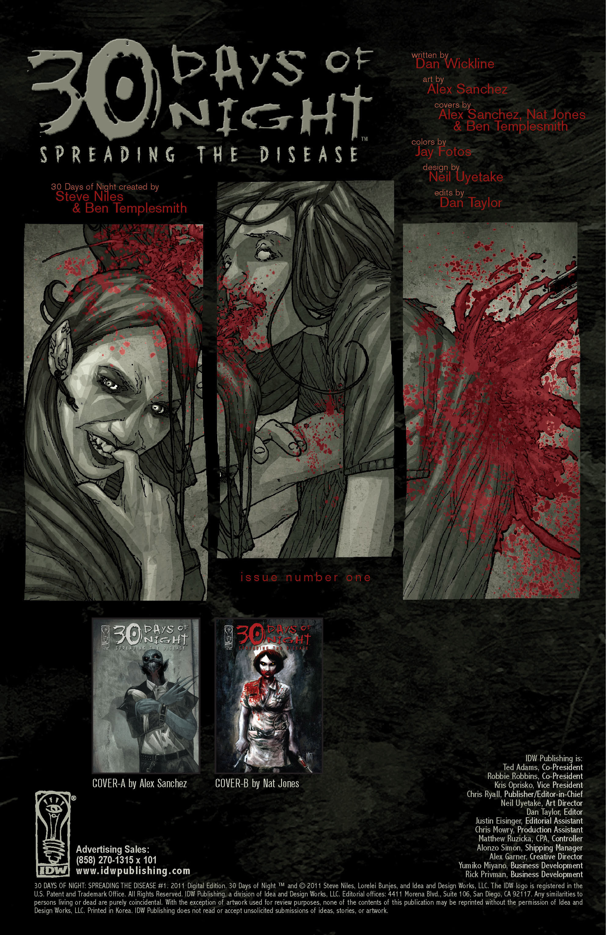 Read online 30 Days of Night: Spreading the Disease comic -  Issue #1 - 5