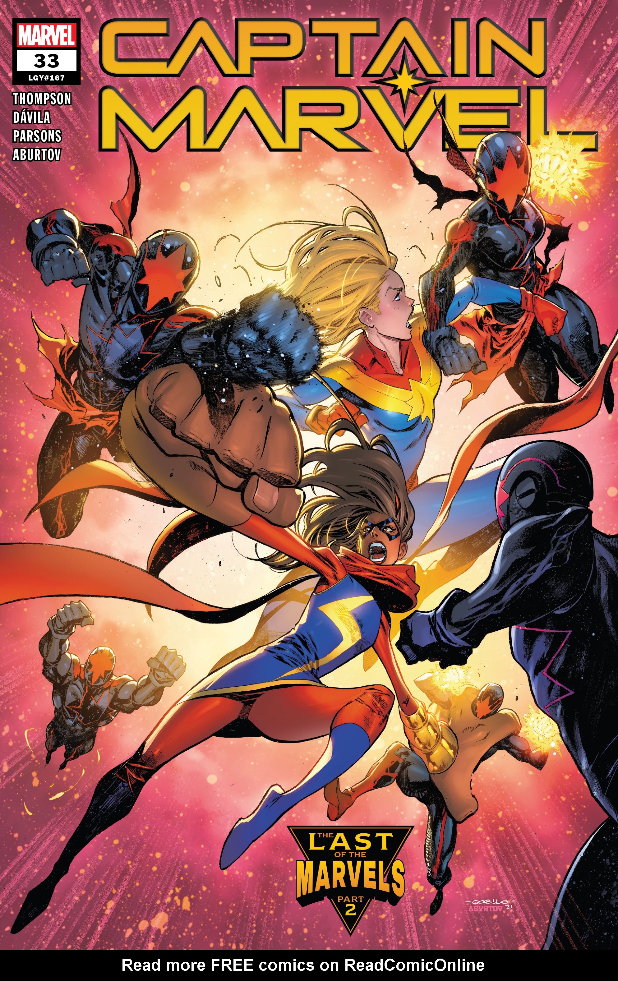 Read online Captain Marvel (2019) comic -  Issue #33 - 1