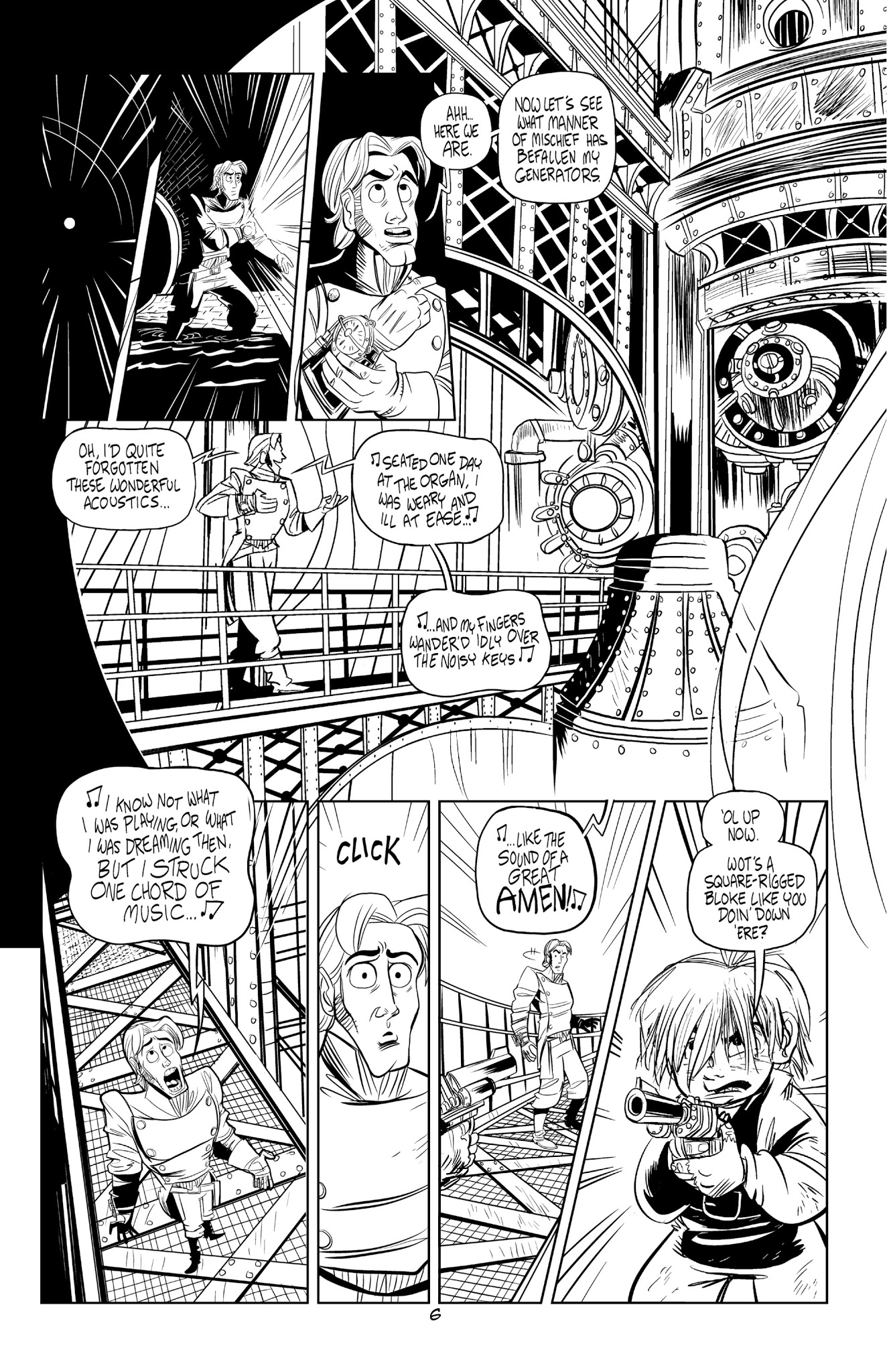 Read online Victorian Secret Agents: Owls of the Ironwork Isle comic -  Issue #2 - 8
