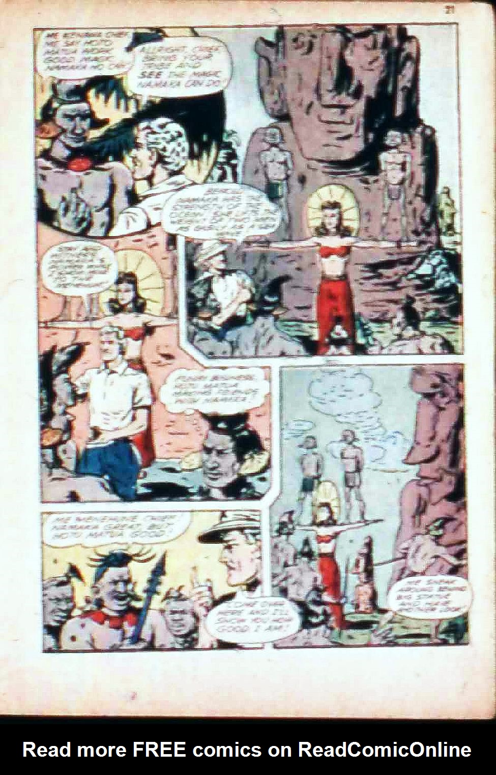 Read online Super-Magician Comics comic -  Issue #17 - 21