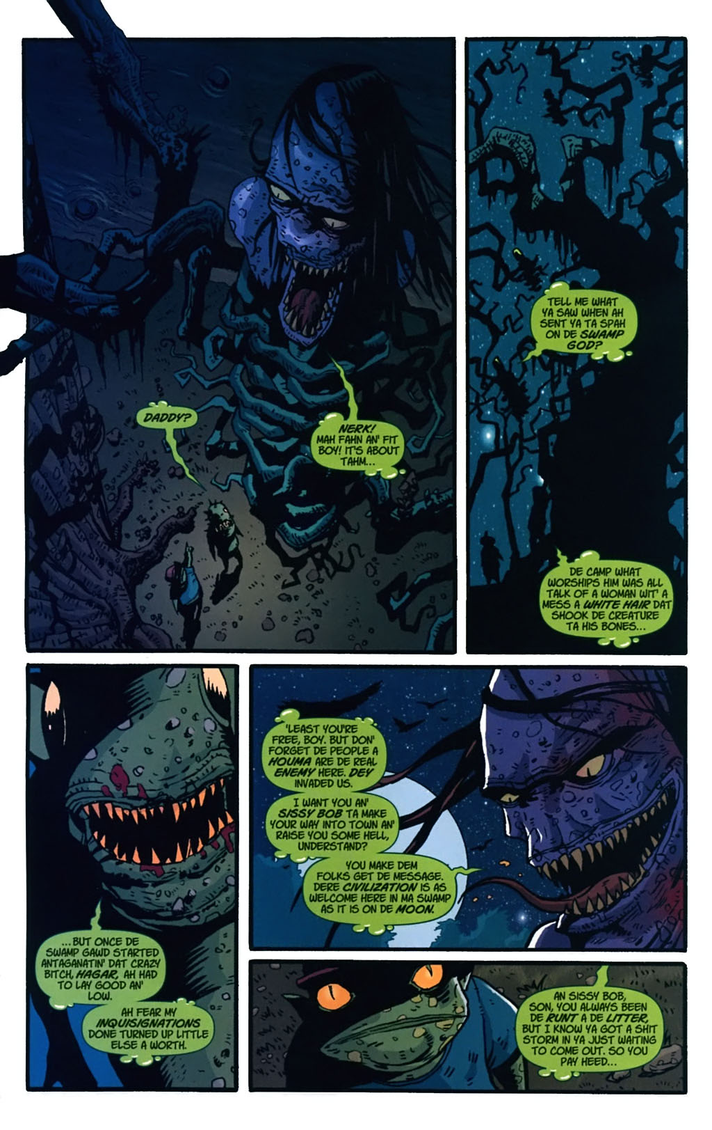 Read online Swamp Thing (2004) comic -  Issue #25 - 7