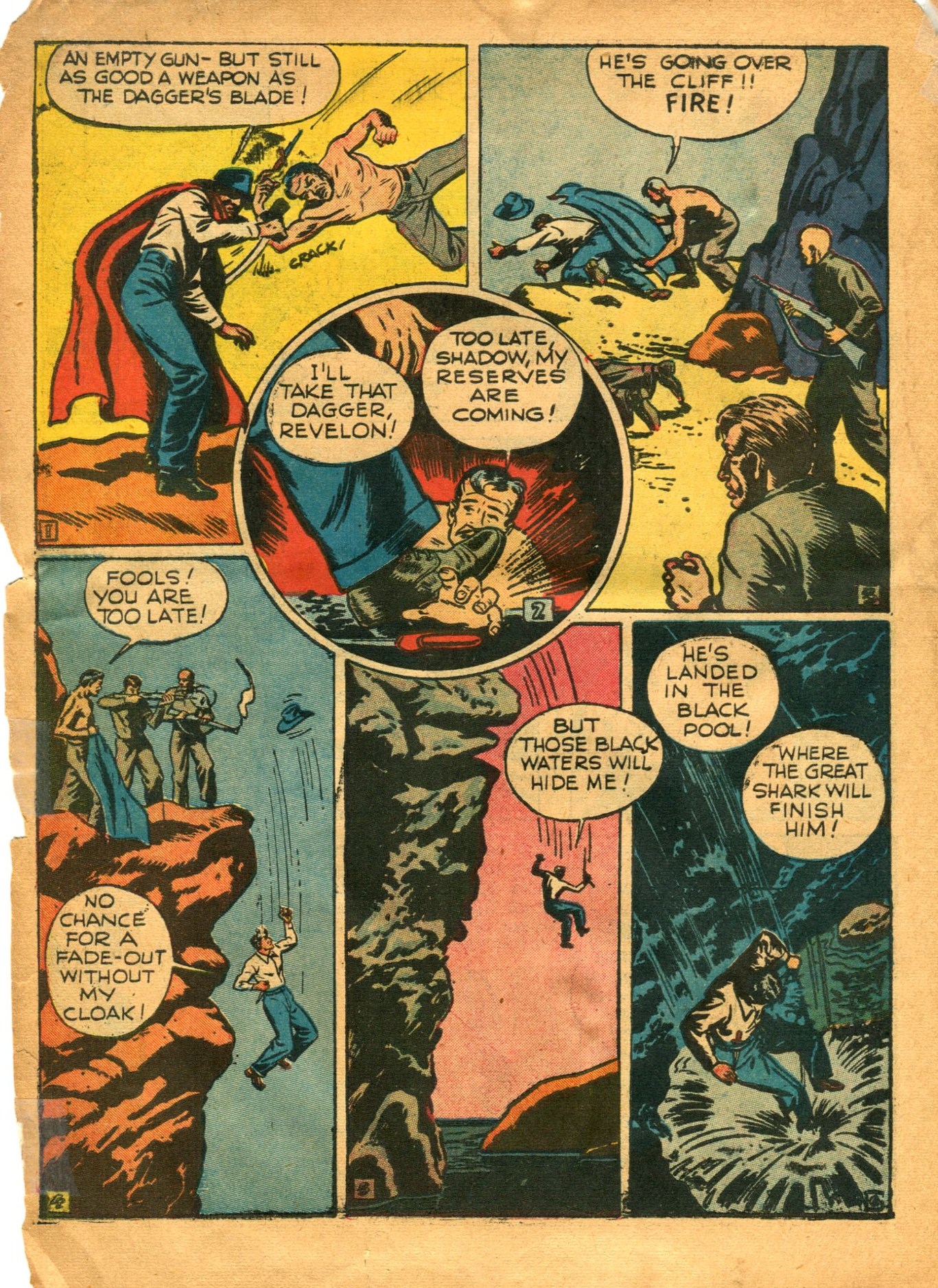Read online Shadow Comics comic -  Issue #12 - 18