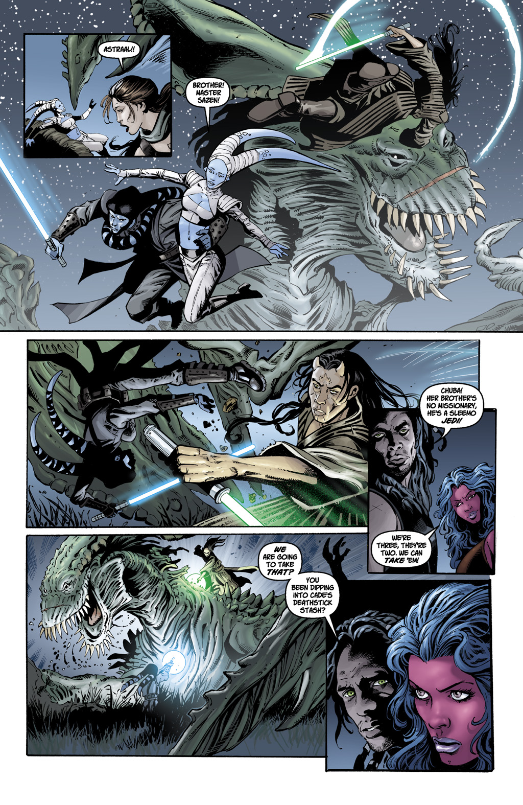 Read online Star Wars: Legacy (2006) comic -  Issue #5 - 9