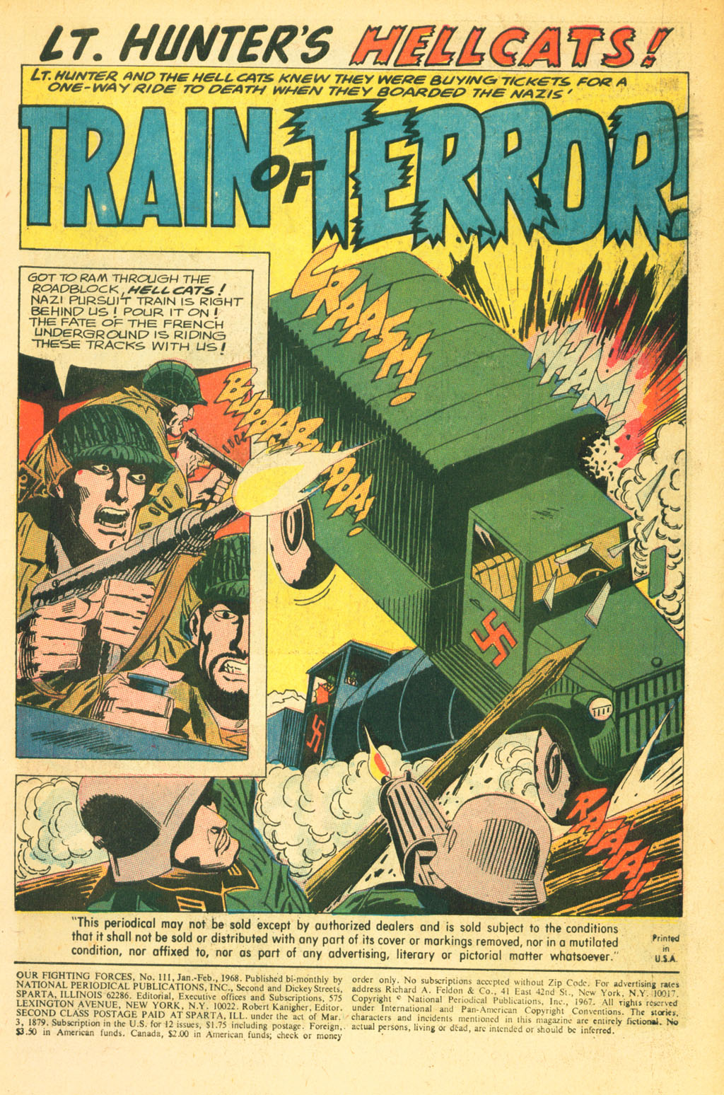 Read online Our Fighting Forces comic -  Issue #111 - 3