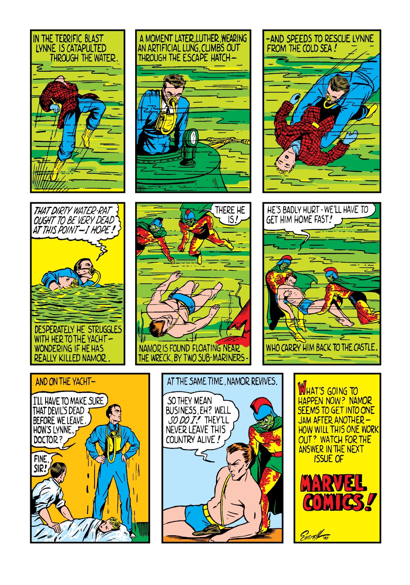 Read online Marvel Masterworks: Golden Age Marvel Comics comic -  Issue # TPB 3 (Part 1) - 95