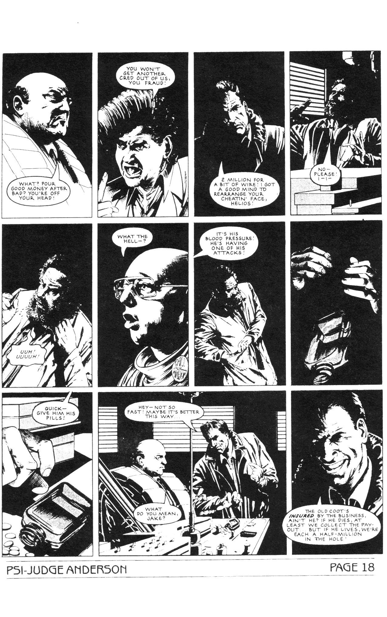 Read online Psi-Judge Anderson comic -  Issue #9 - 20