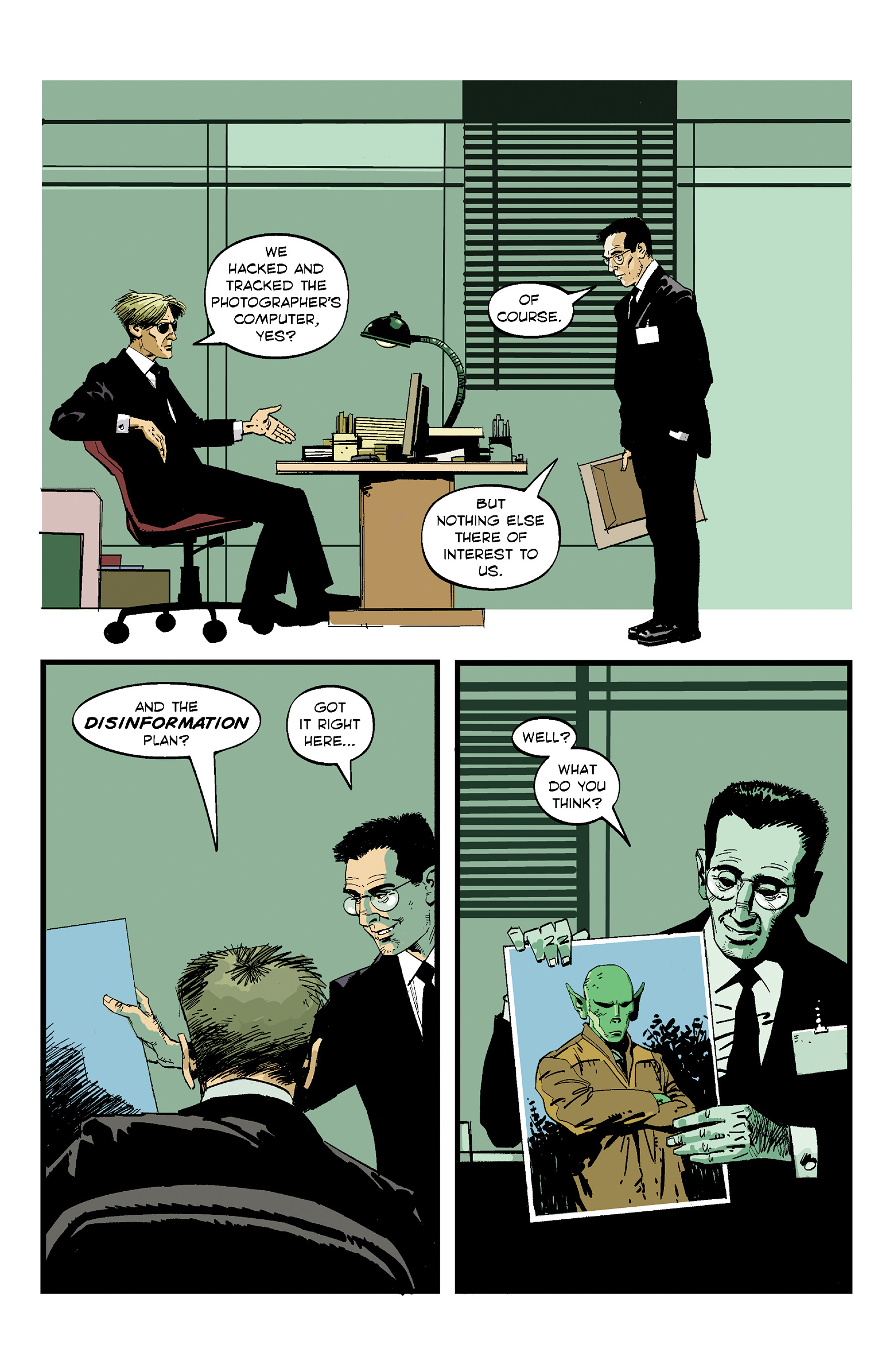 Read online Resident Alien: The Man With No Name comic -  Issue #1 - 3