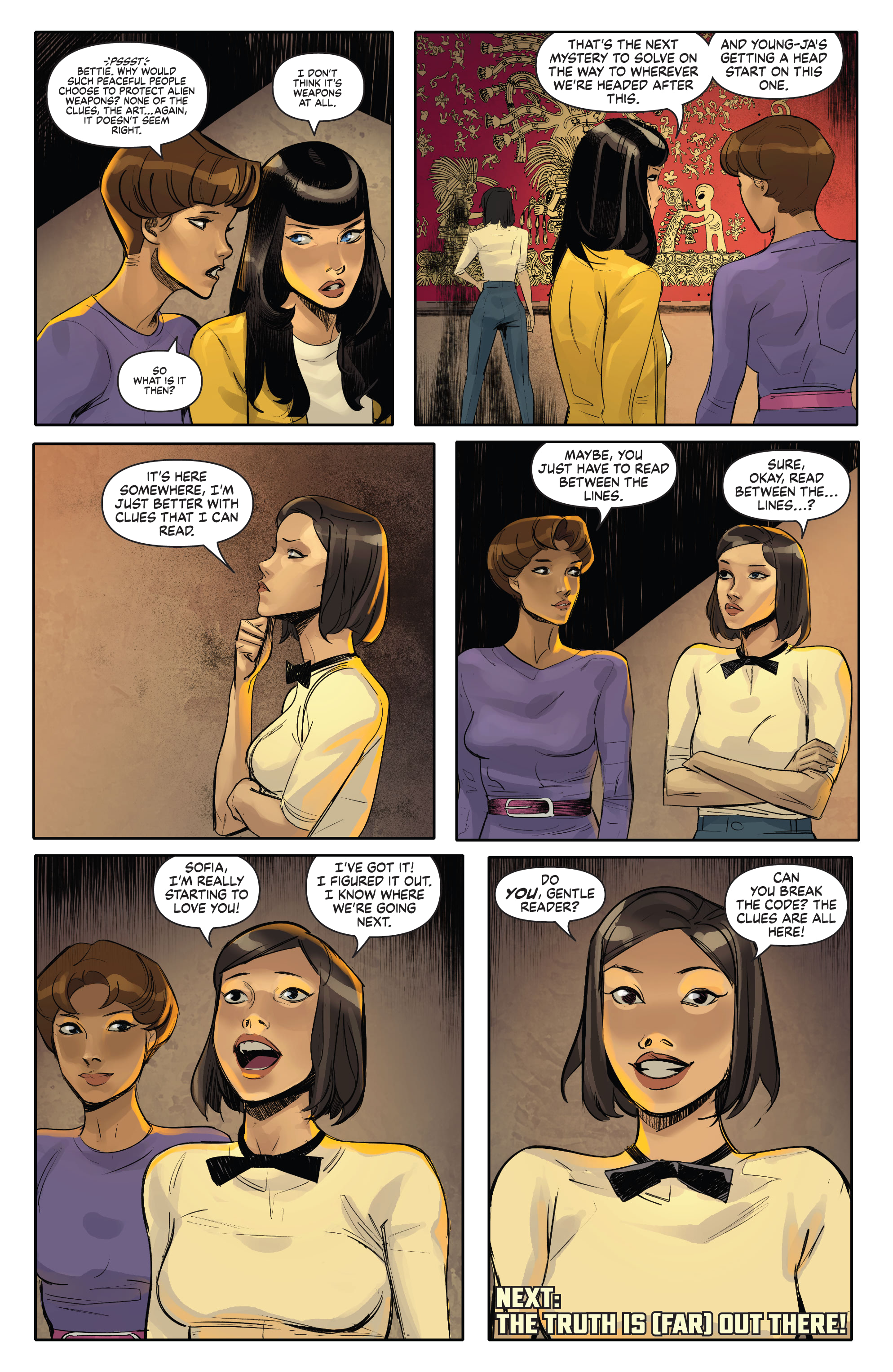 Read online Bettie Page: The Alien Agenda comic -  Issue #4 - 26