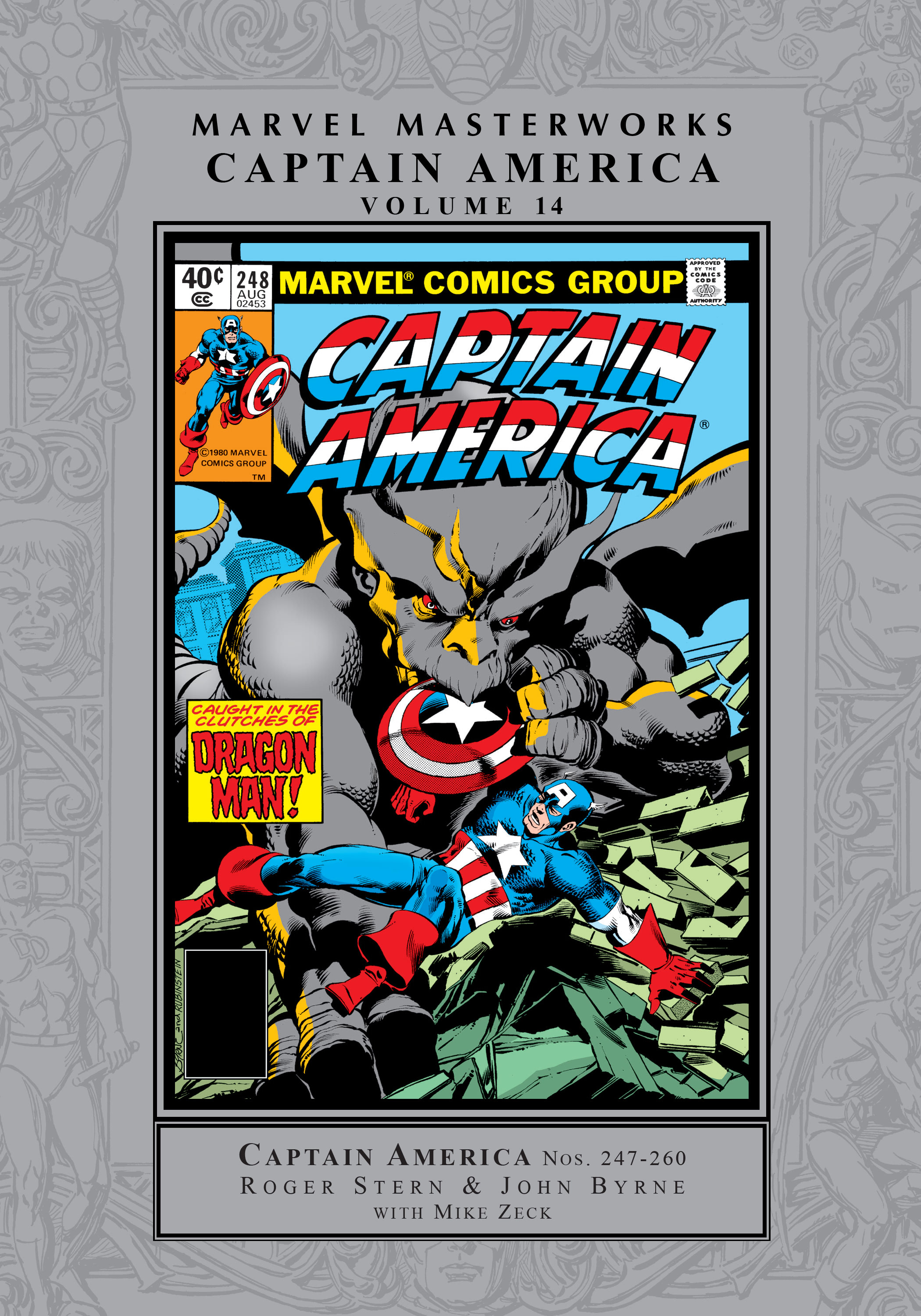 Read online Marvel Masterworks: Captain America comic -  Issue # TPB 14 (Part 1) - 1