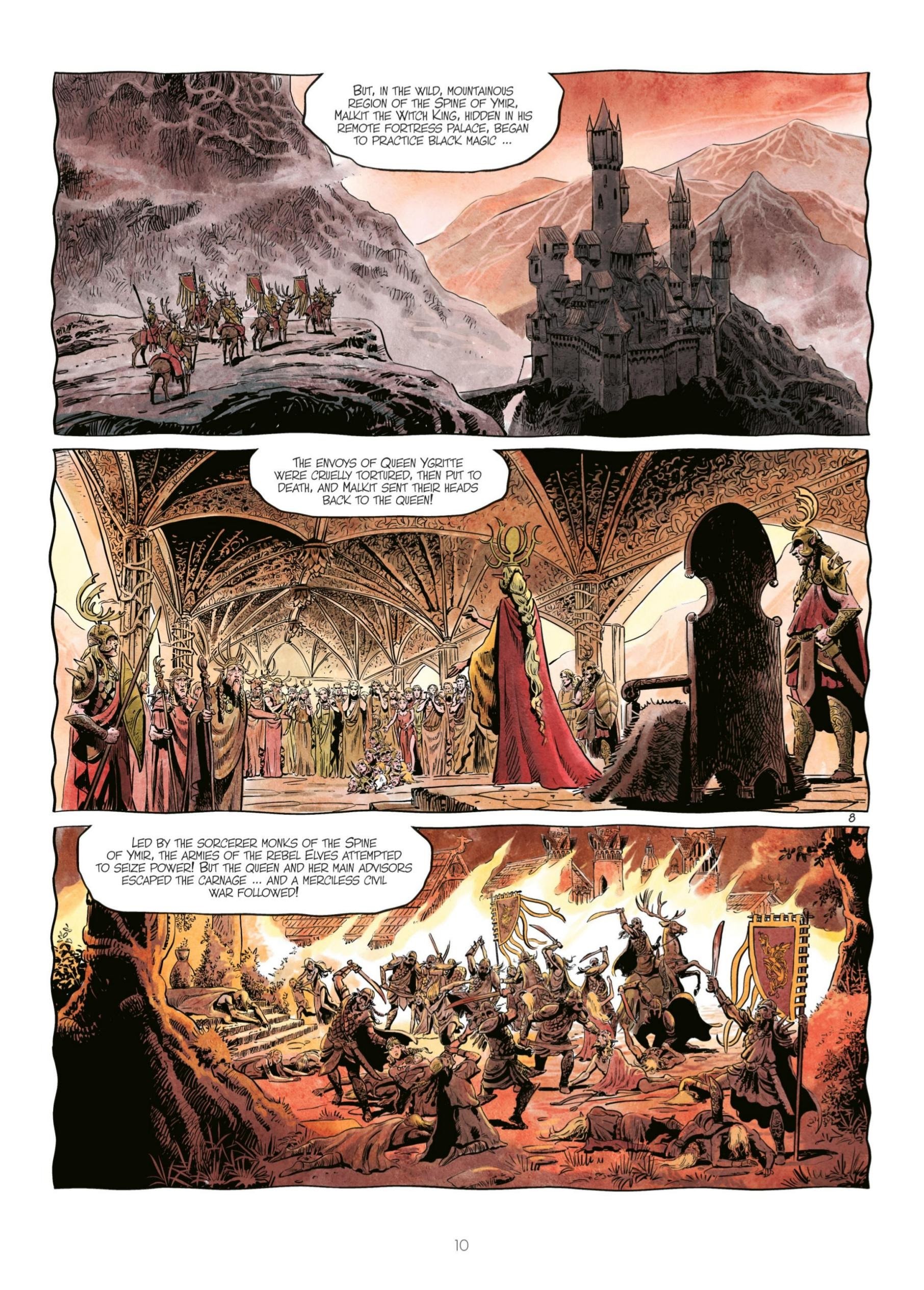 Read online The World of Thorgal: Wolfcub comic -  Issue #7 - 12
