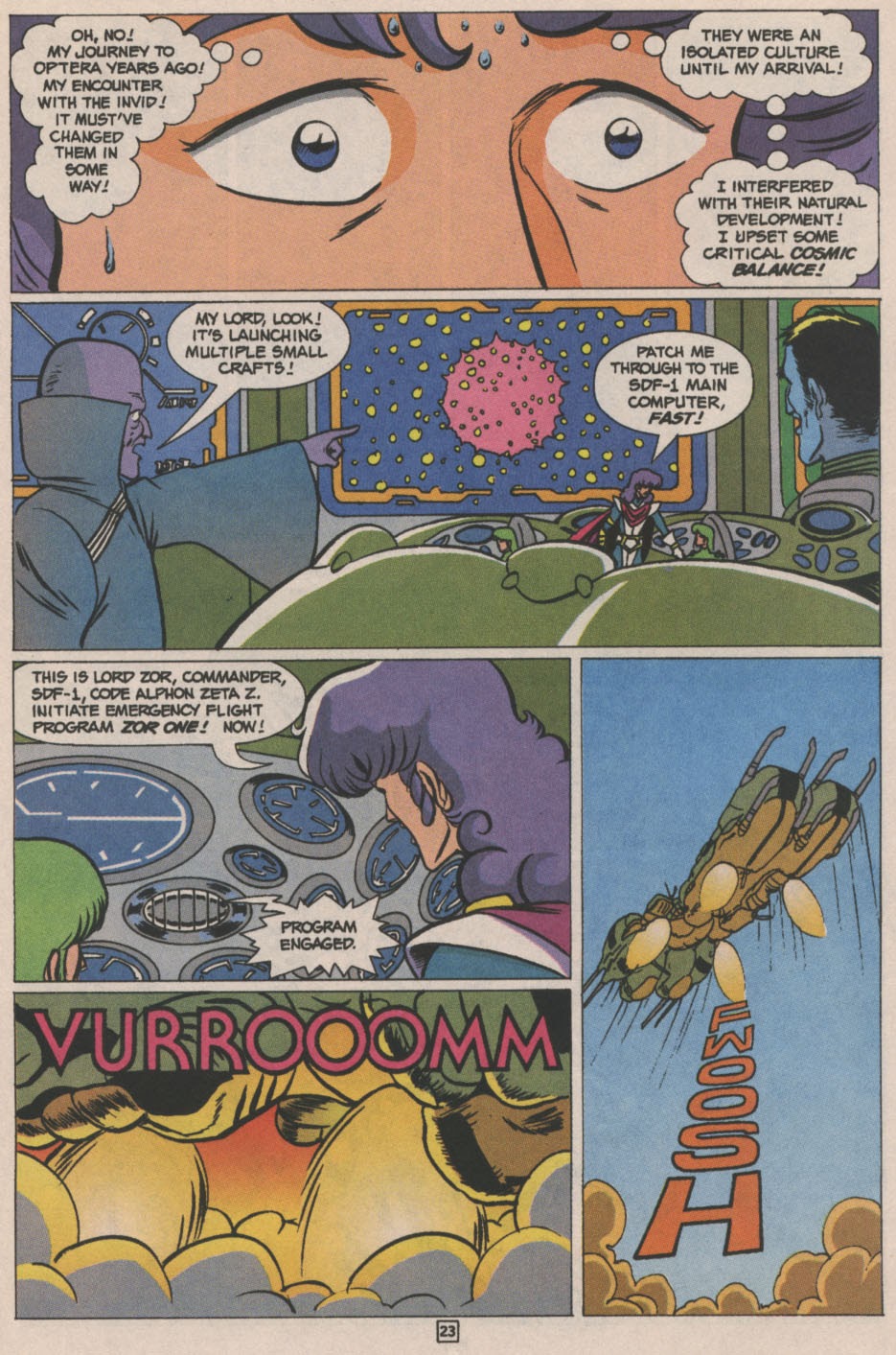 Read online Robotech Genesis: The Legend of Zor comic -  Issue #6 - 24