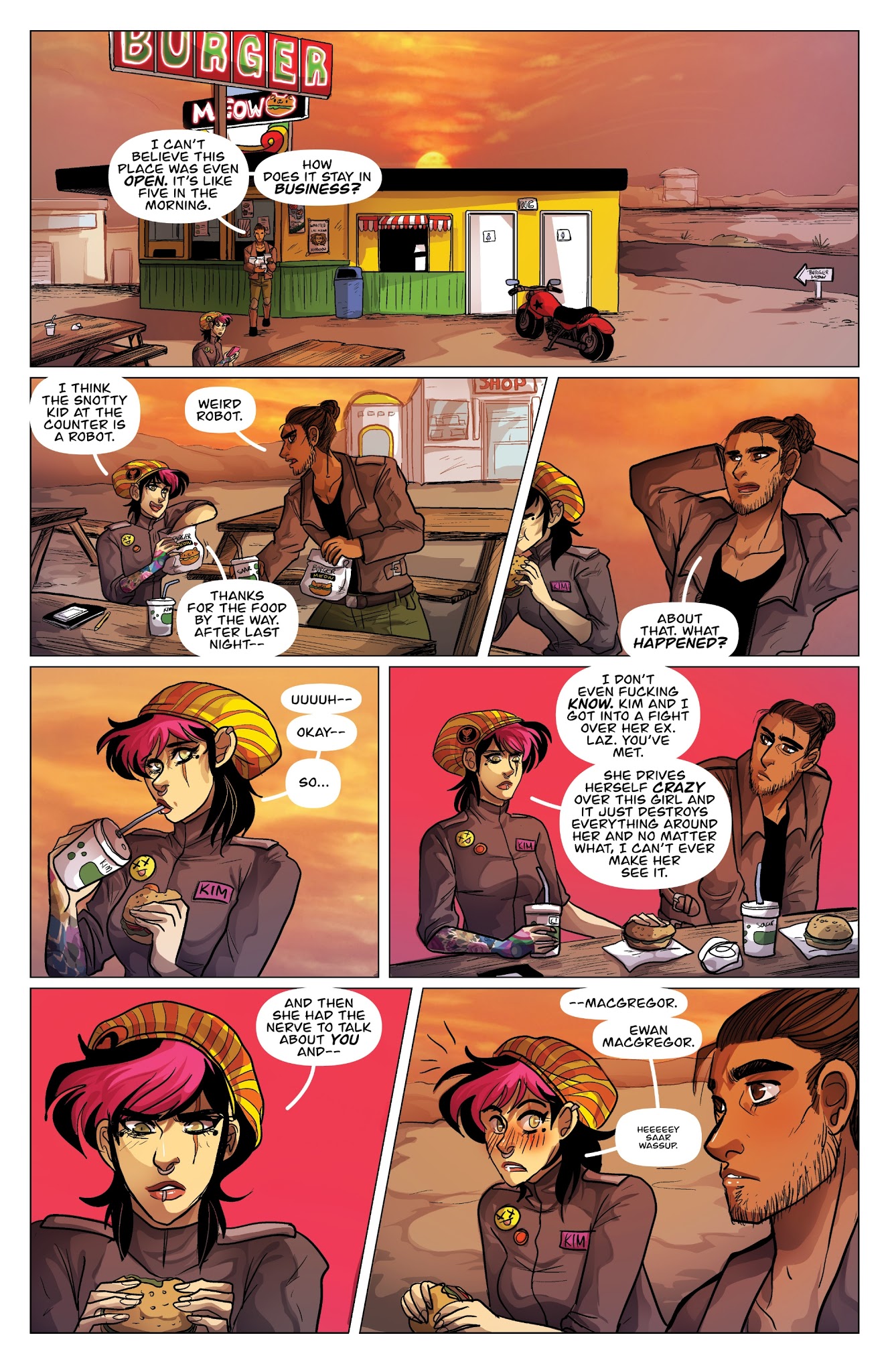 Read online Kim & Kim v2: Love is a Battlefield comic -  Issue #3 - 6