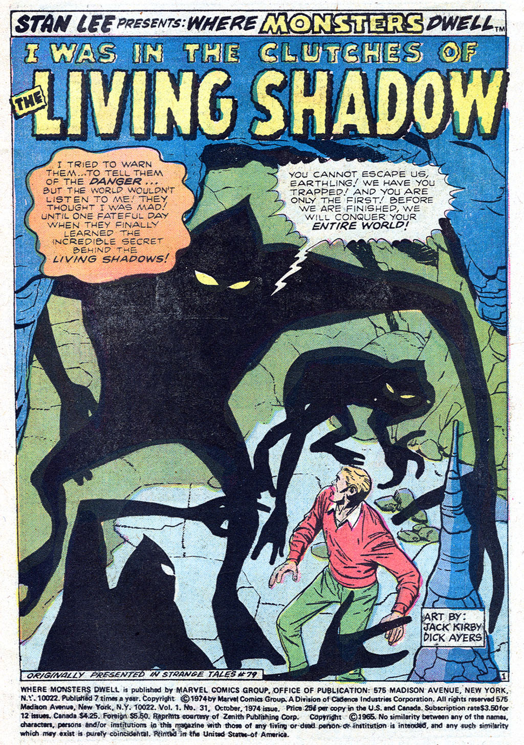 Read online Where Monsters Dwell (1970) comic -  Issue #31 - 3