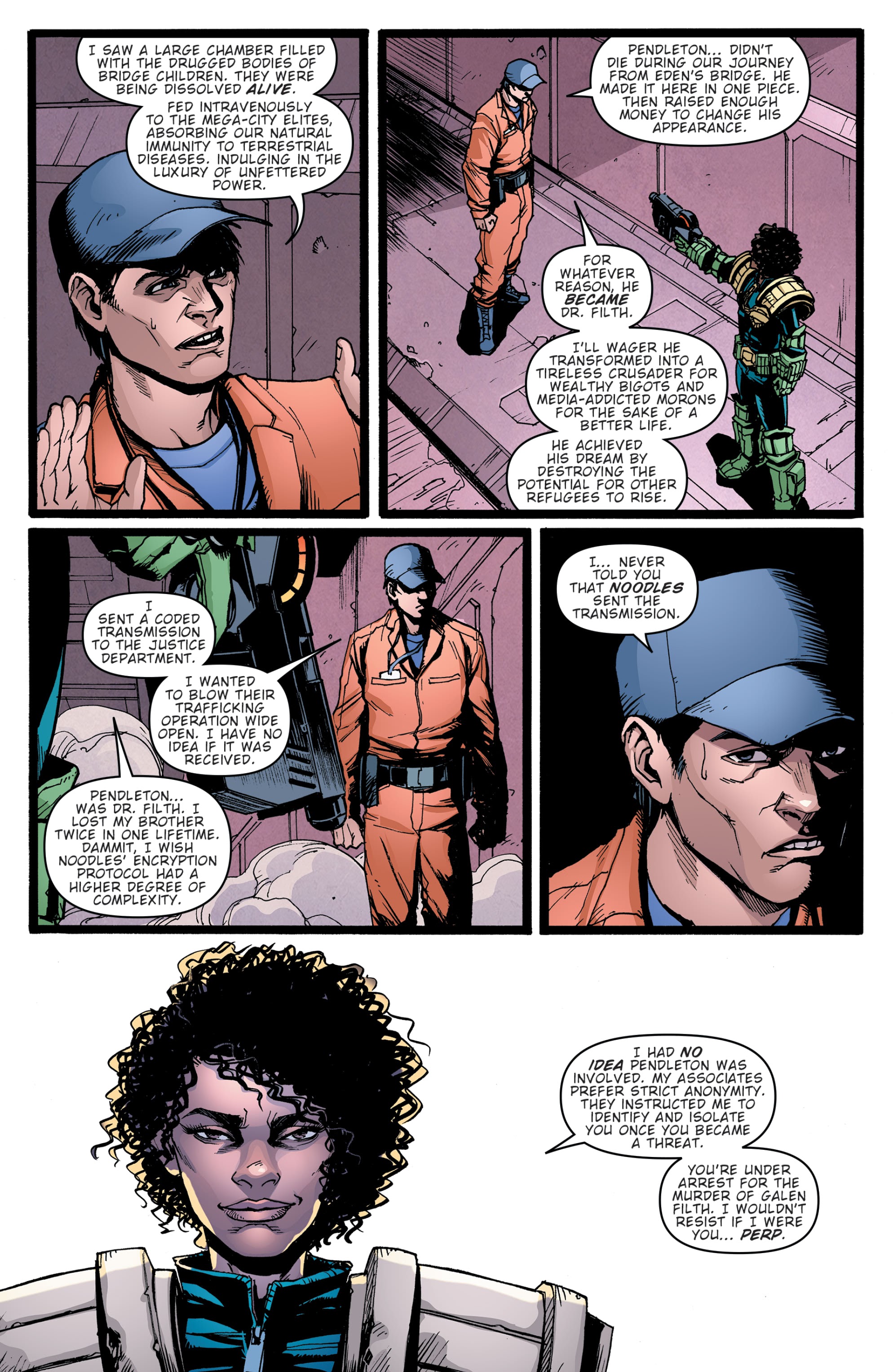 Read online Judge Dredd: False Witness comic -  Issue #3 - 18