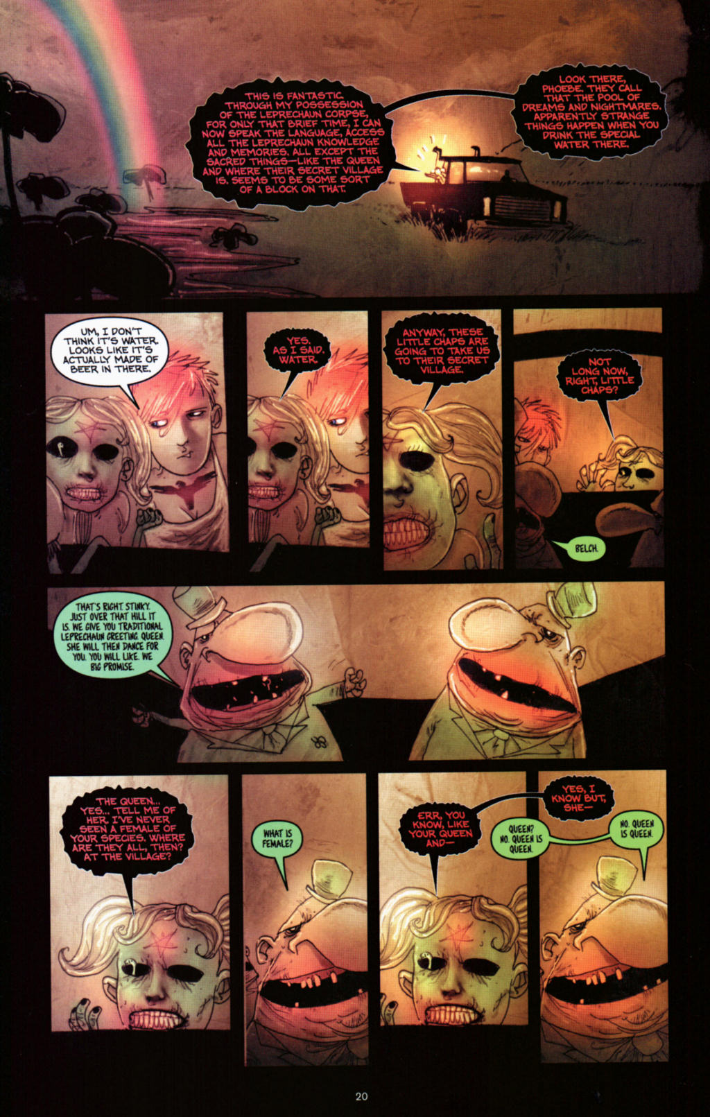 Read online Wormwood: Gentleman Corpse comic -  Issue #6 - 21