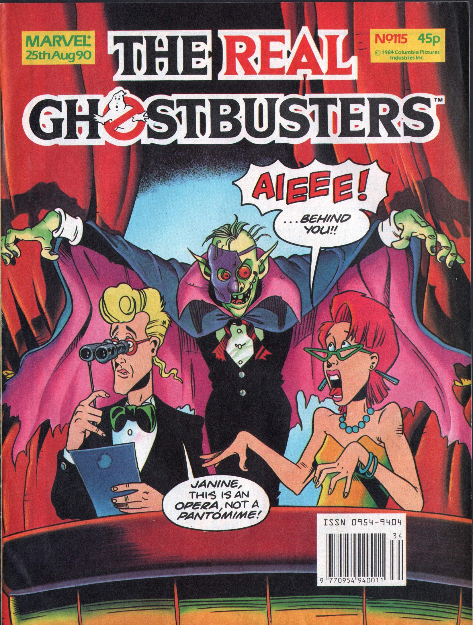 Read online The Real Ghostbusters comic -  Issue #115 - 1