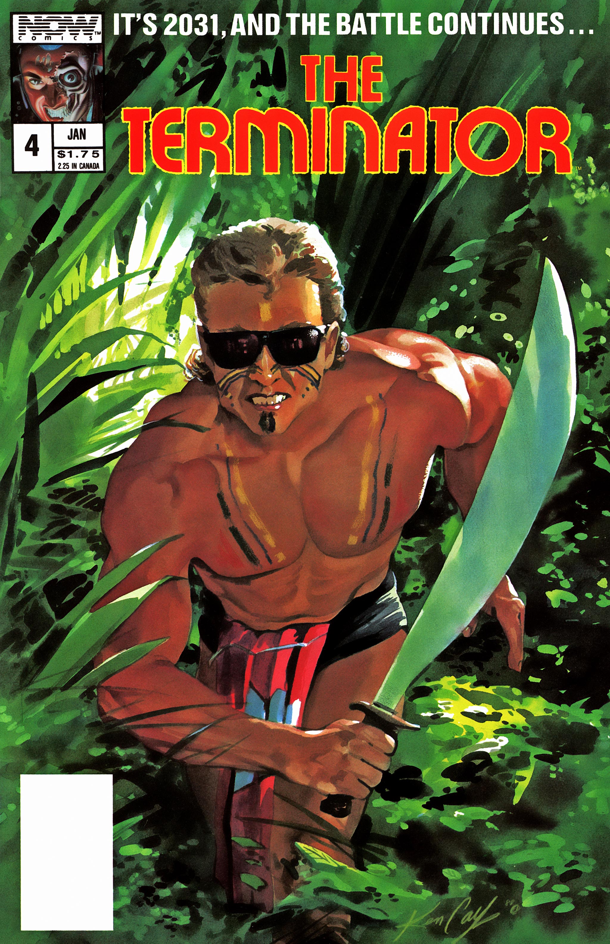 Read online The Terminator (1988) comic -  Issue #4 - 1
