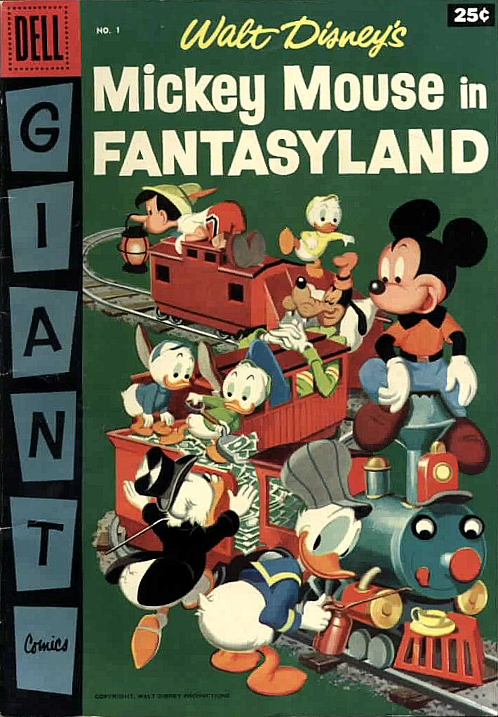Read online Mickey Mouse in Fantasyland comic -  Issue # TPB - 1