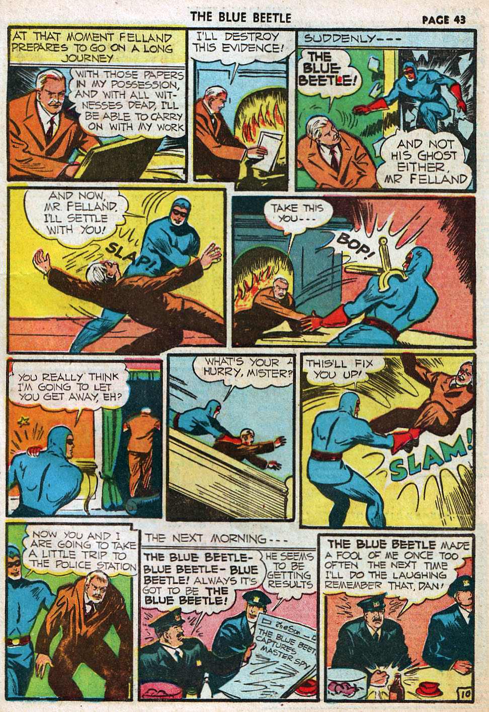 Read online The Blue Beetle comic -  Issue #11 - 45