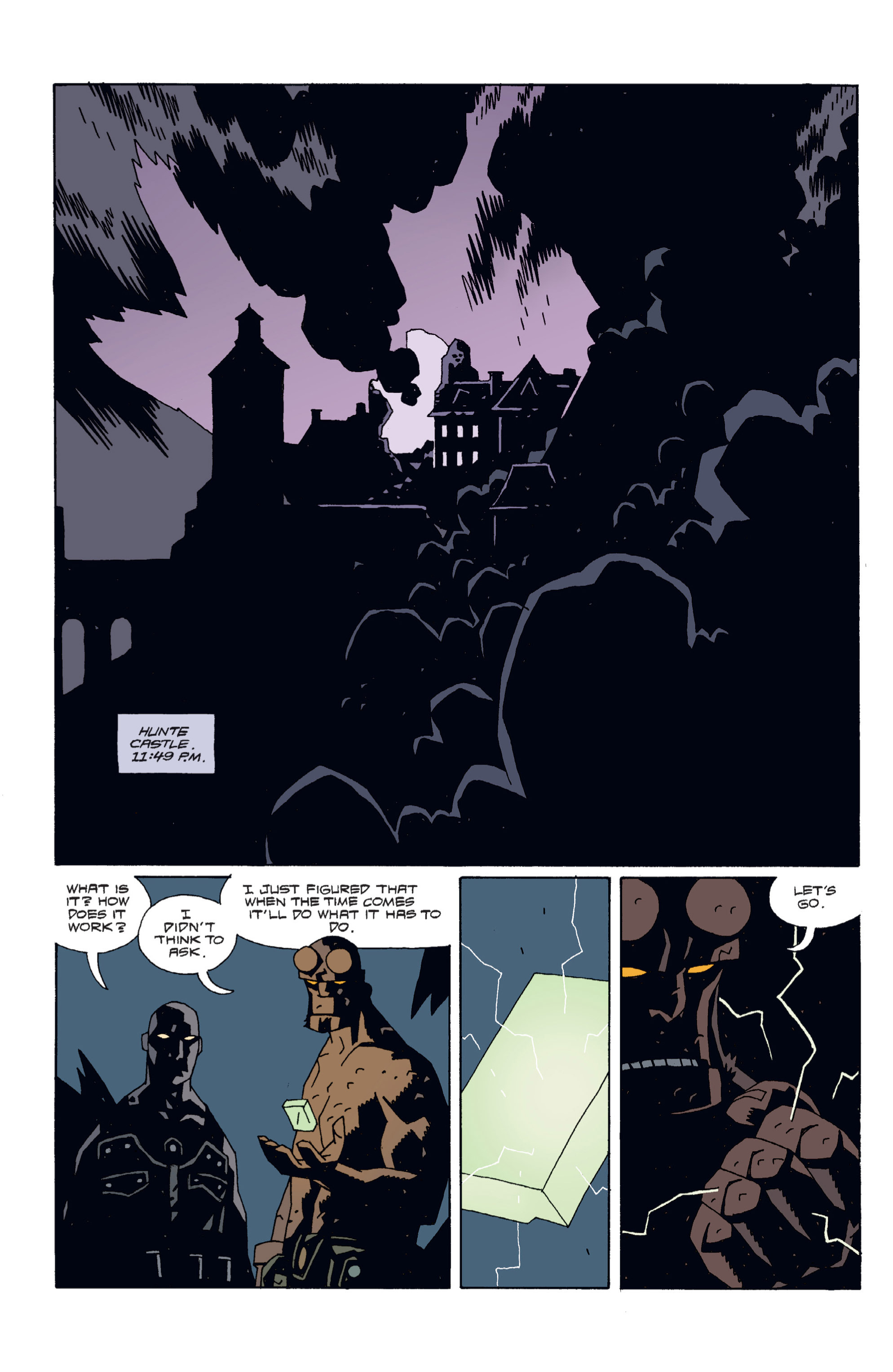 Read online Hellboy comic -  Issue #5 - 73