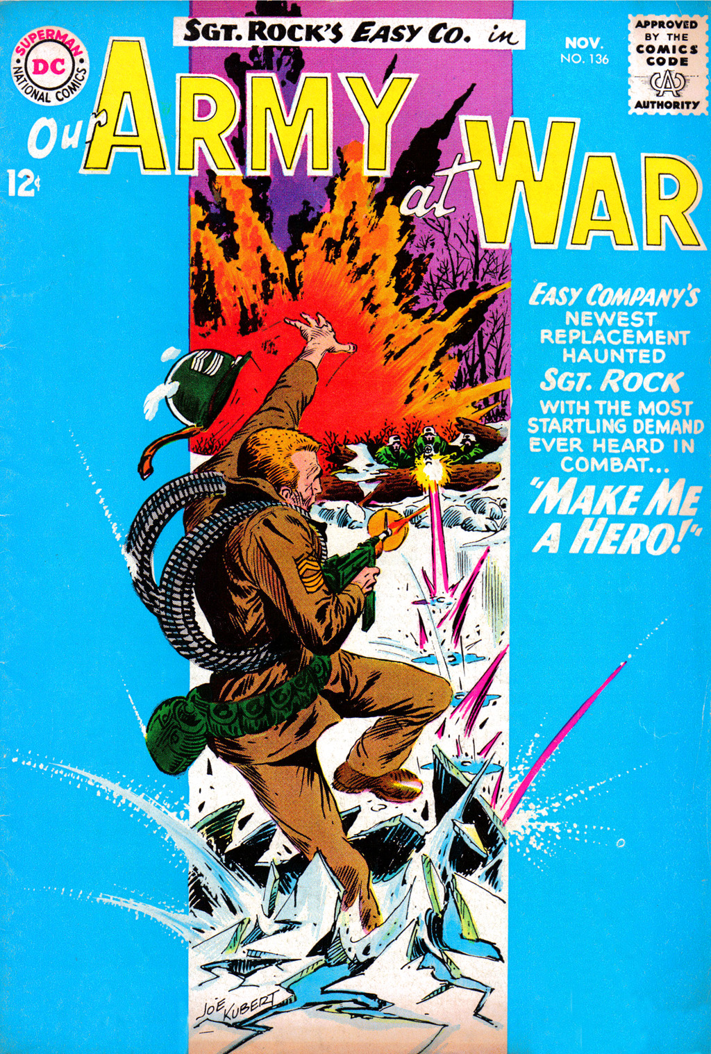 Read online Our Army at War (1952) comic -  Issue #136 - 1