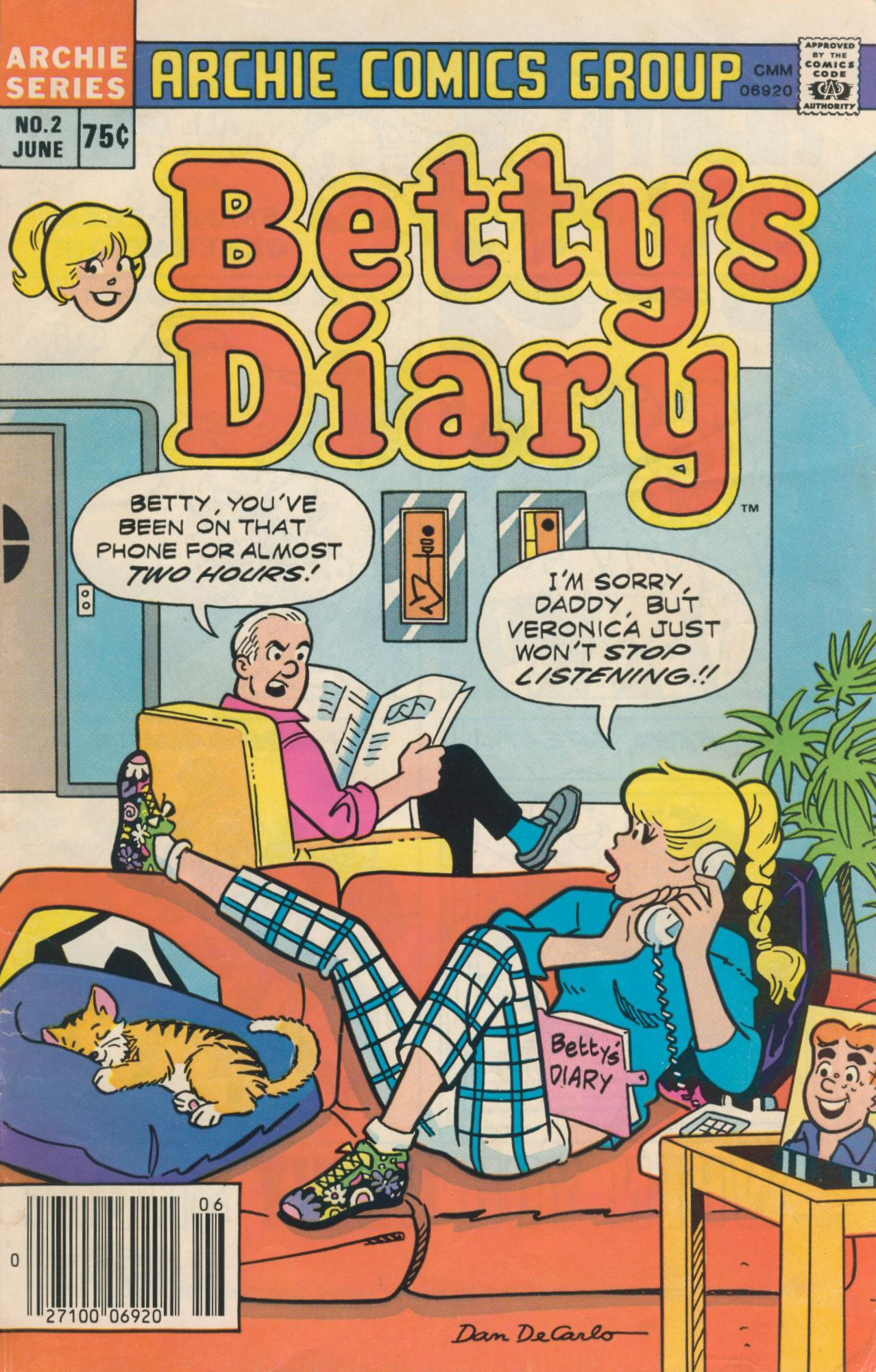 Read online Betty's Diary comic -  Issue #2 - 1