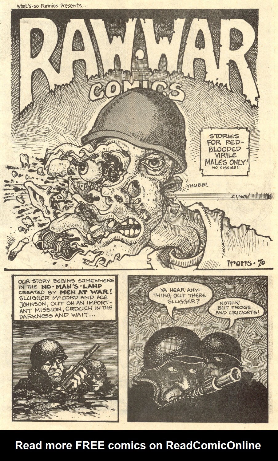 Read online Hydrogen Bomb Funnies comic -  Issue # Full - 38