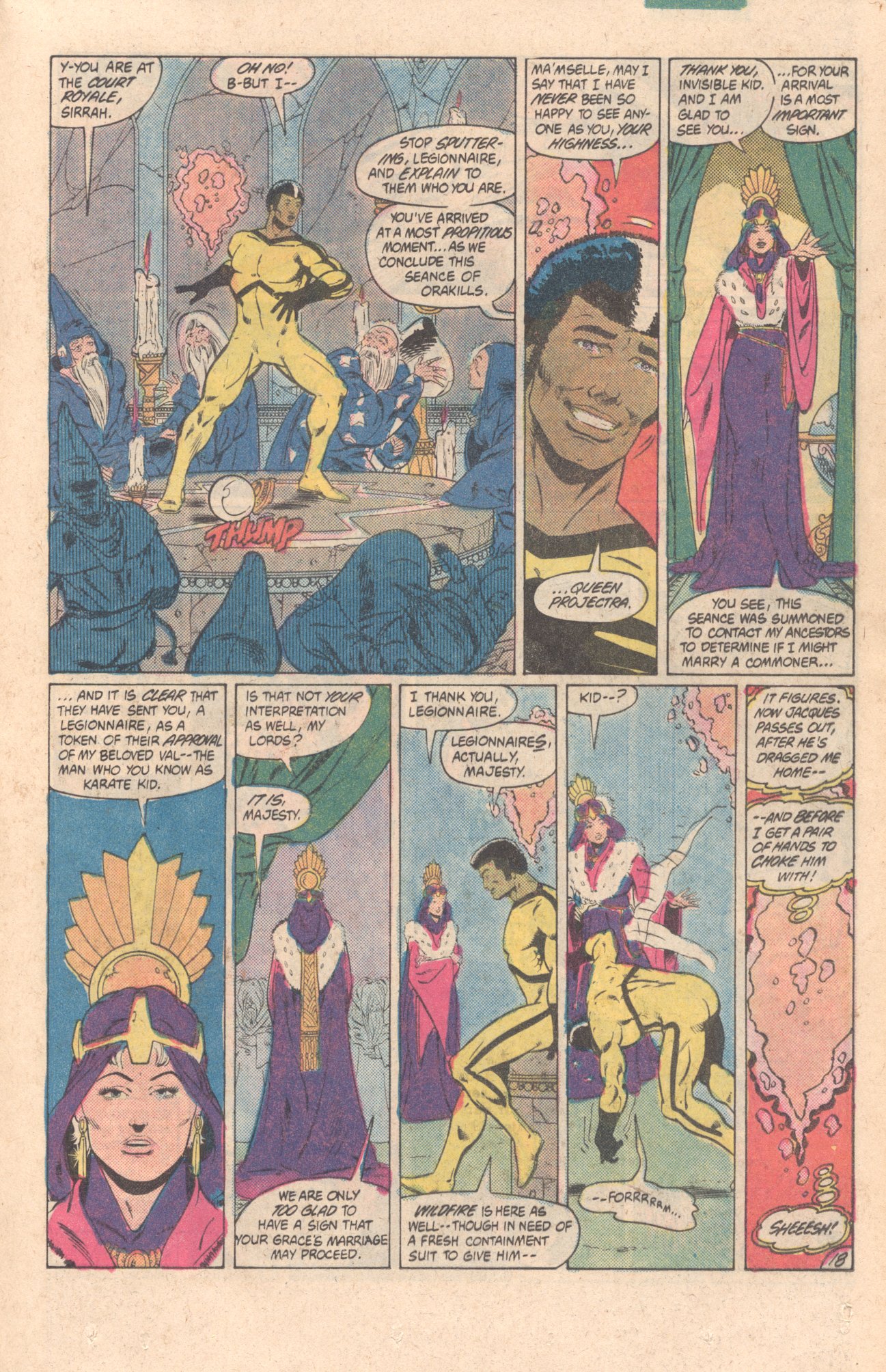 Read online Legion of Super-Heroes (1980) comic -  Issue #299 - 19