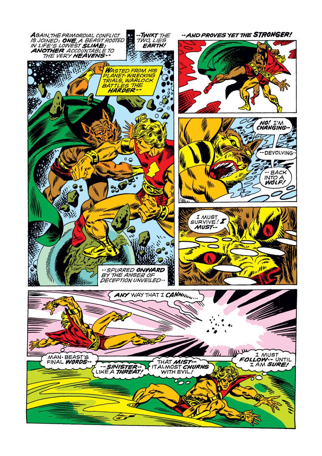Read online Warlock (1972) comic -  Issue #2 - 20