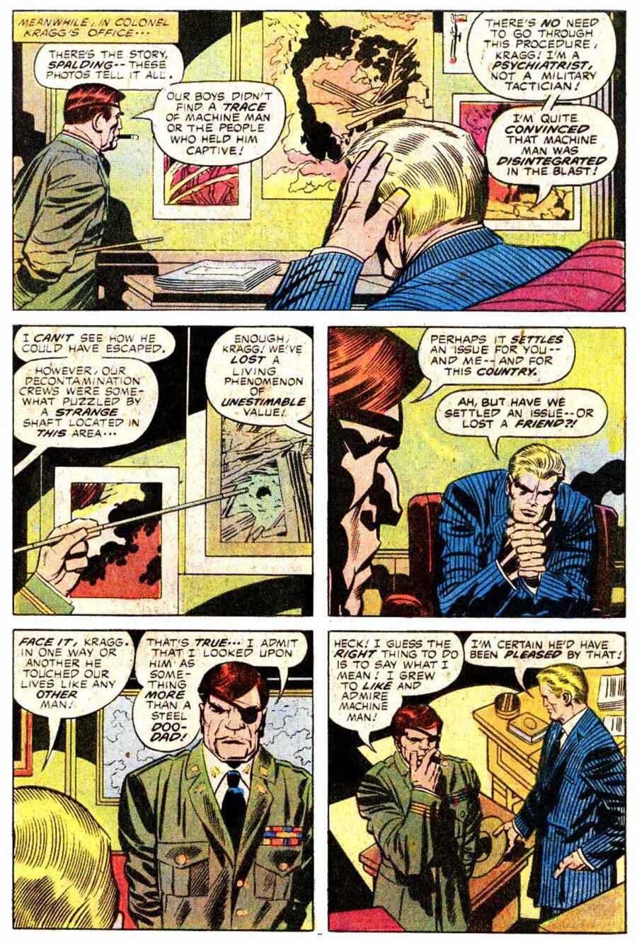 Read online Machine Man (1978) comic -  Issue #9 - 5