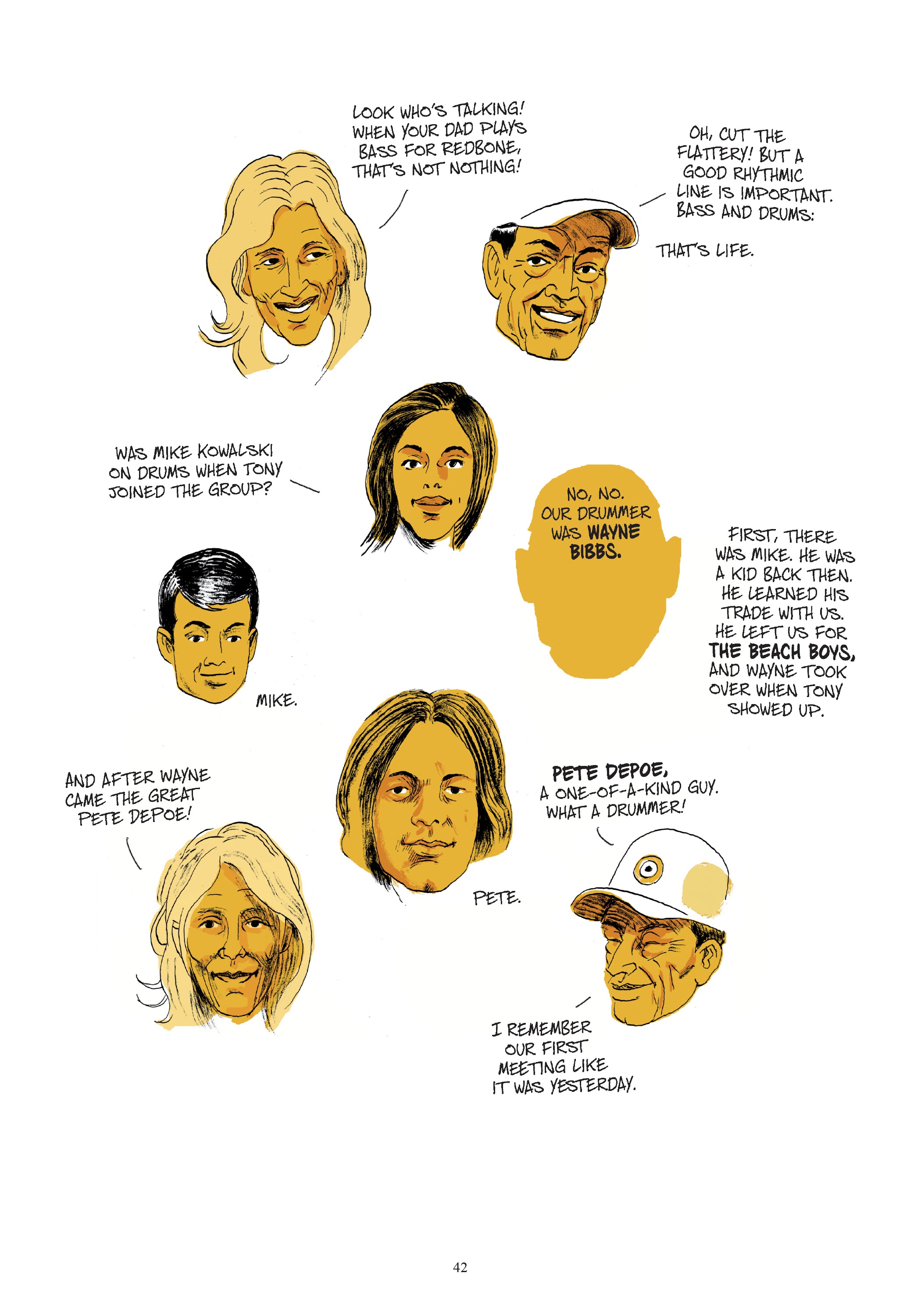 Read online Redbone: The True Story of A Native American Rock Band comic -  Issue # TPB - 36