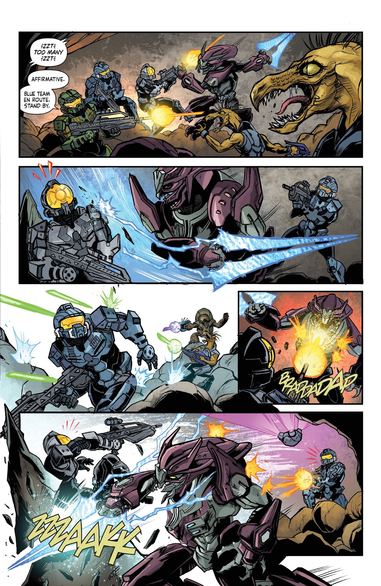 Read online Halo: Collateral Damage comic -  Issue #3 - 5
