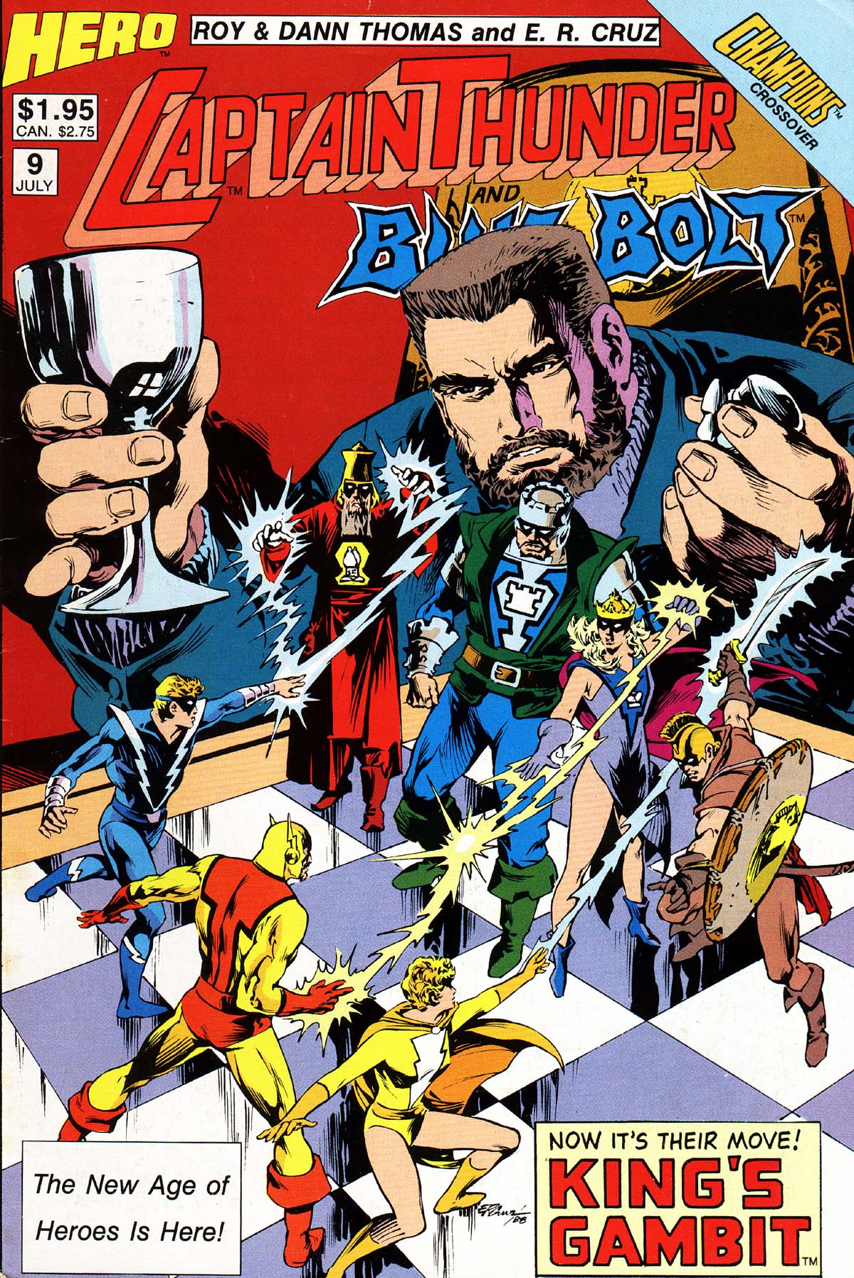 Read online Captain Thunder and Blue Bolt comic -  Issue #9 - 1
