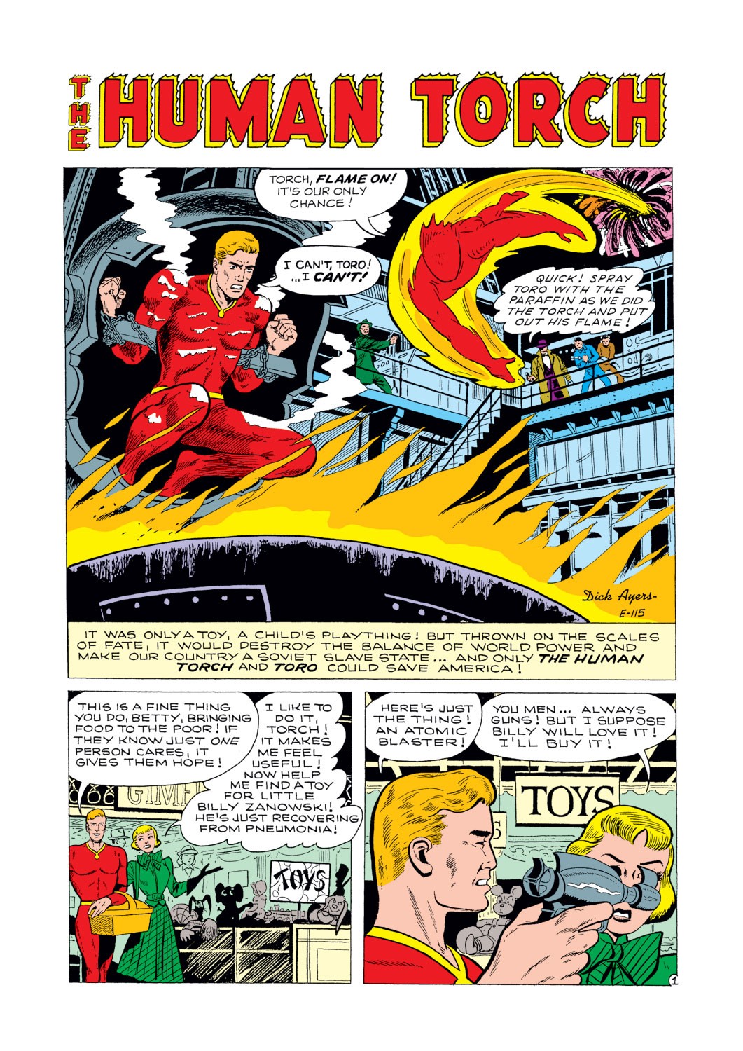 Read online The Human Torch (1940) comic -  Issue #36 - 2