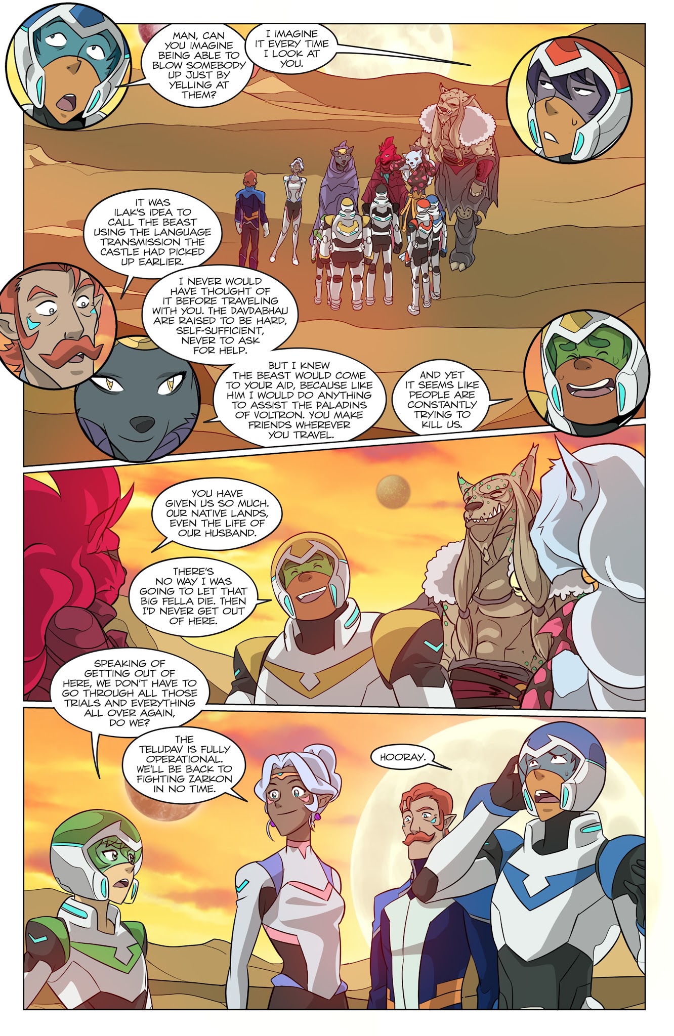 Read online Voltron Legendary Defender (2017) comic -  Issue #5 - 24