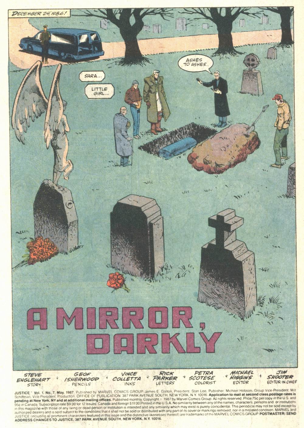 Read online Justice (1986) comic -  Issue #7 - 2